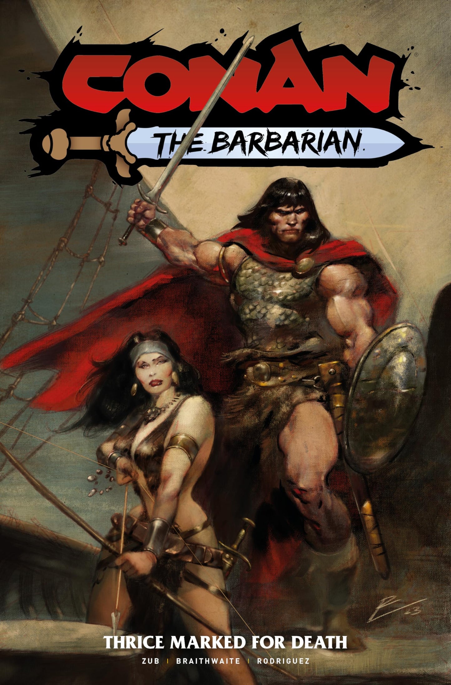 Libro: Conan the Barbarian: Thrice Marked for Death Vol.2