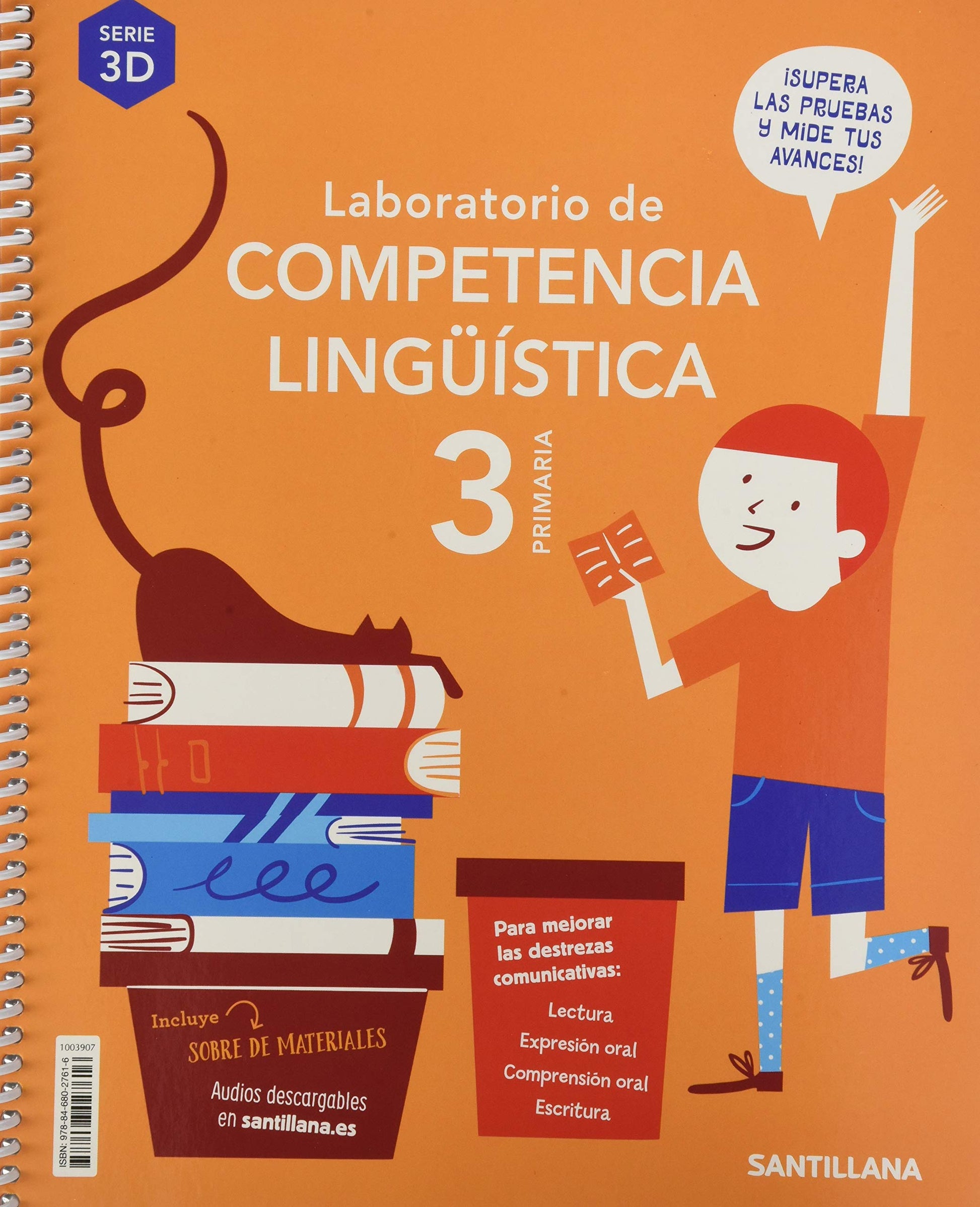 Libro: LABORATORIO DE COMPETENCIA LINGÜÍSTICA 3D 3 PRIMARIA