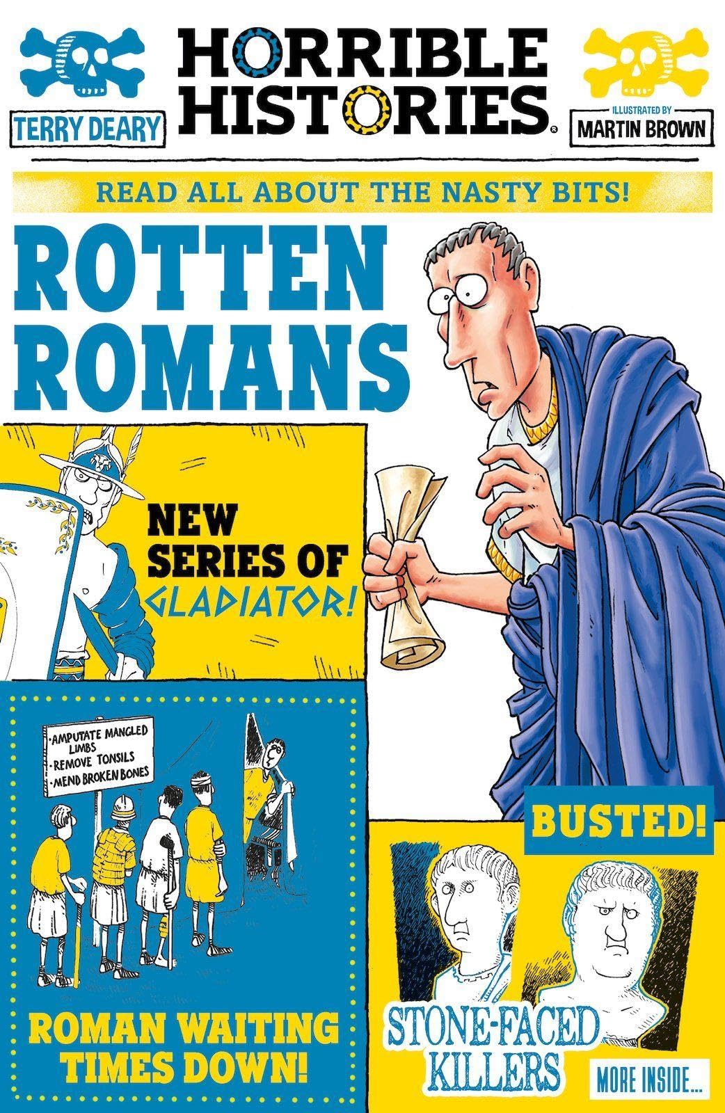 Libro: Rotten Romans: 1 (Horrible Histories)