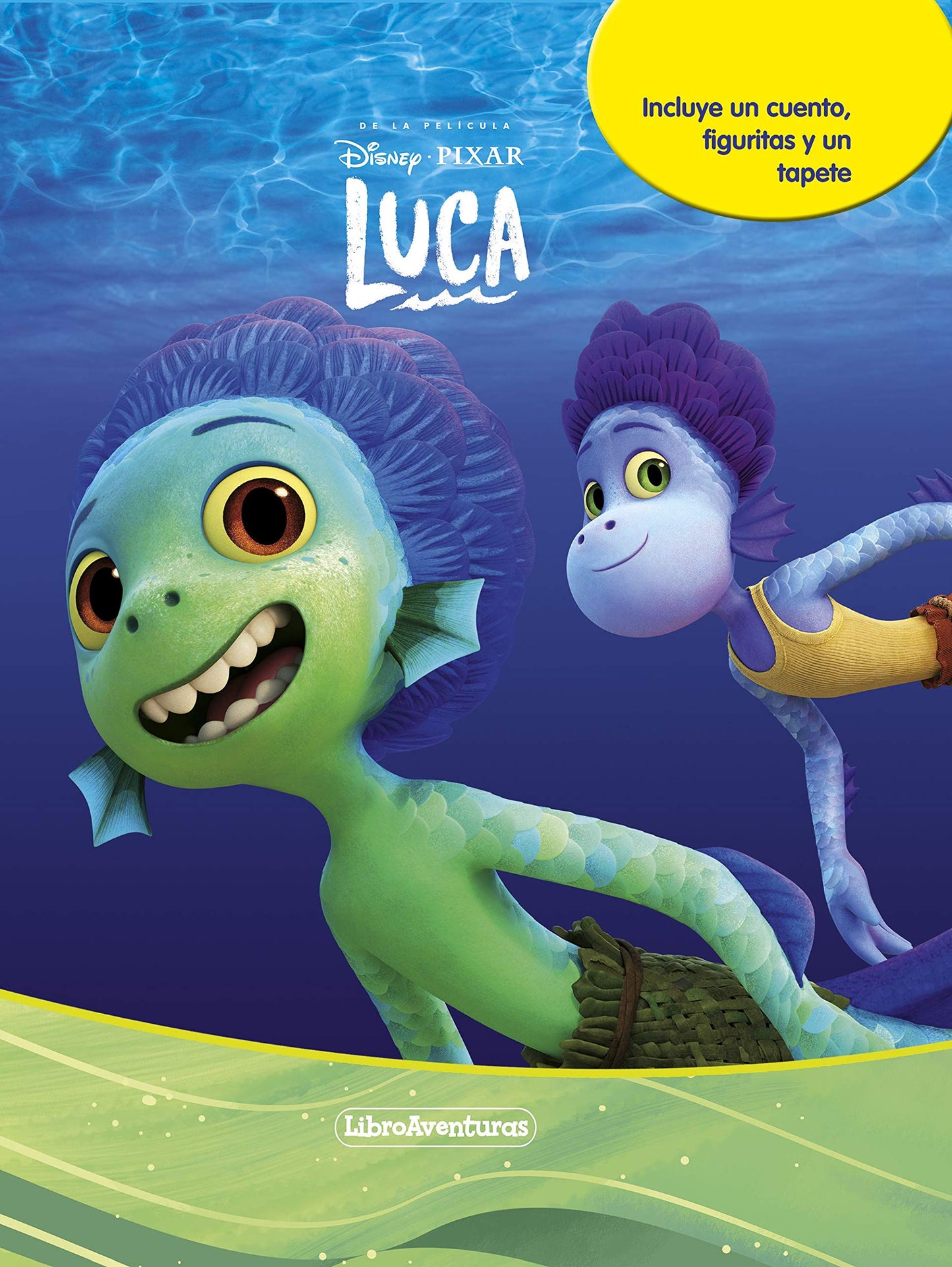 Libro: Luca. Libroaventuras: Incluye un cuento, figuritas y un tapete