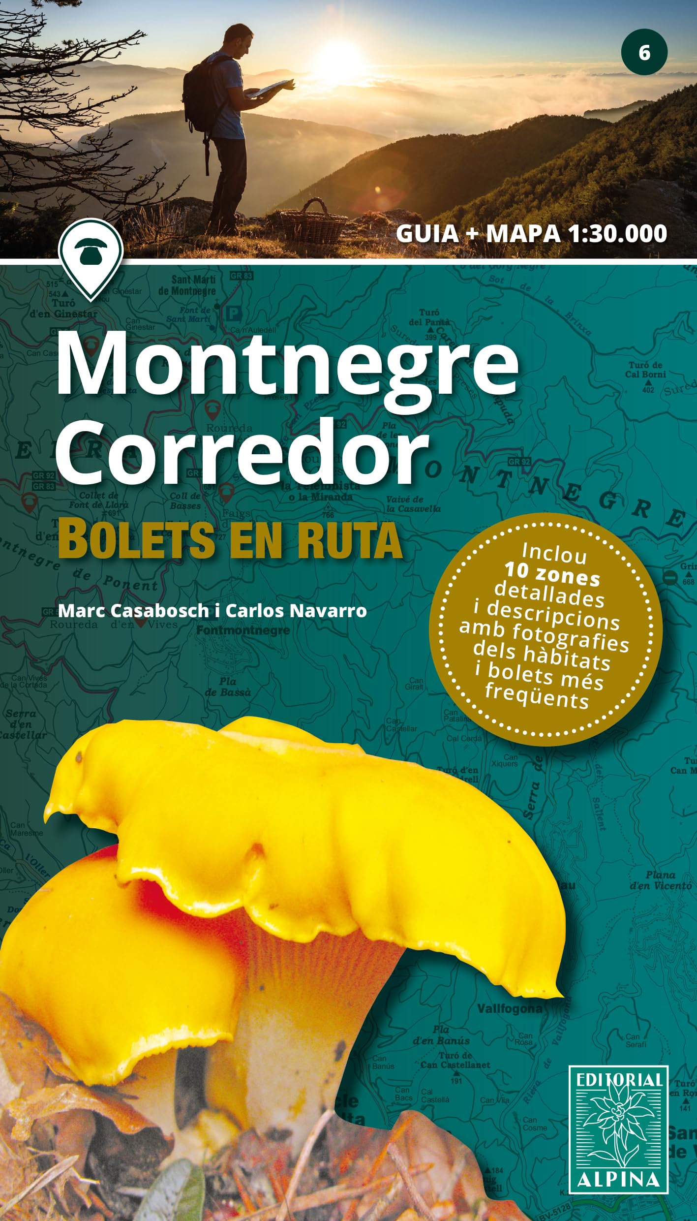 Libro: MONTNEGRE CORREDOR: BOLETS EN RUTA