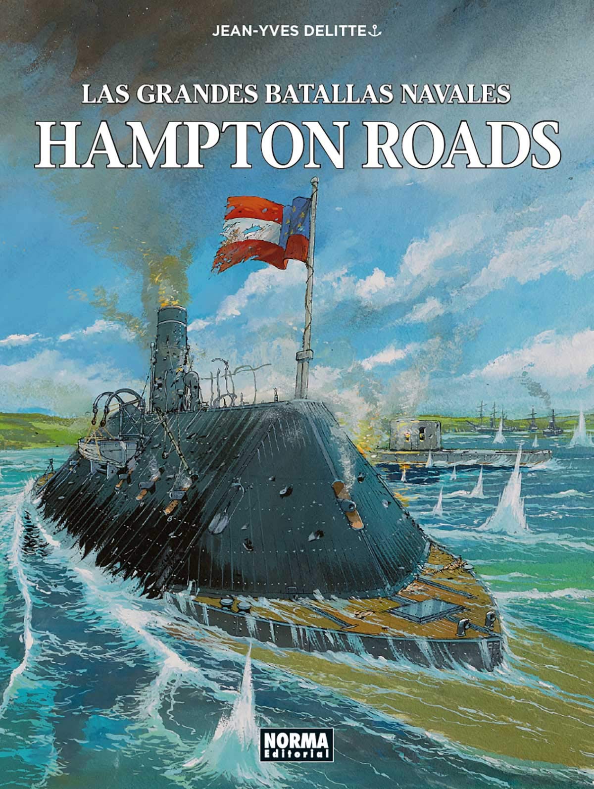 Libro: Las grandes batallas navales 6. Hampton Roads