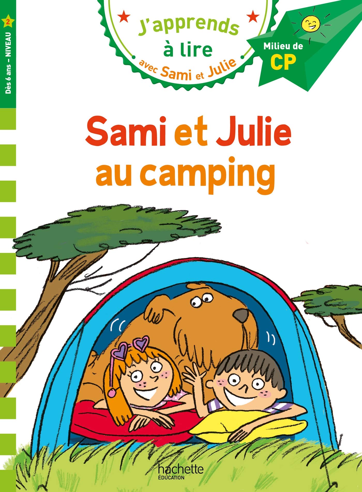 Libro: SAMI ET JULIE AU CAMPING: Milieu de CP, niveau 2 (HACHETTE)