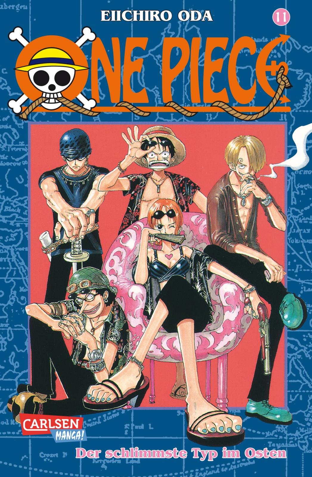 Libro: One Piece, Bd.11, Der schlimmste Typ im Osten