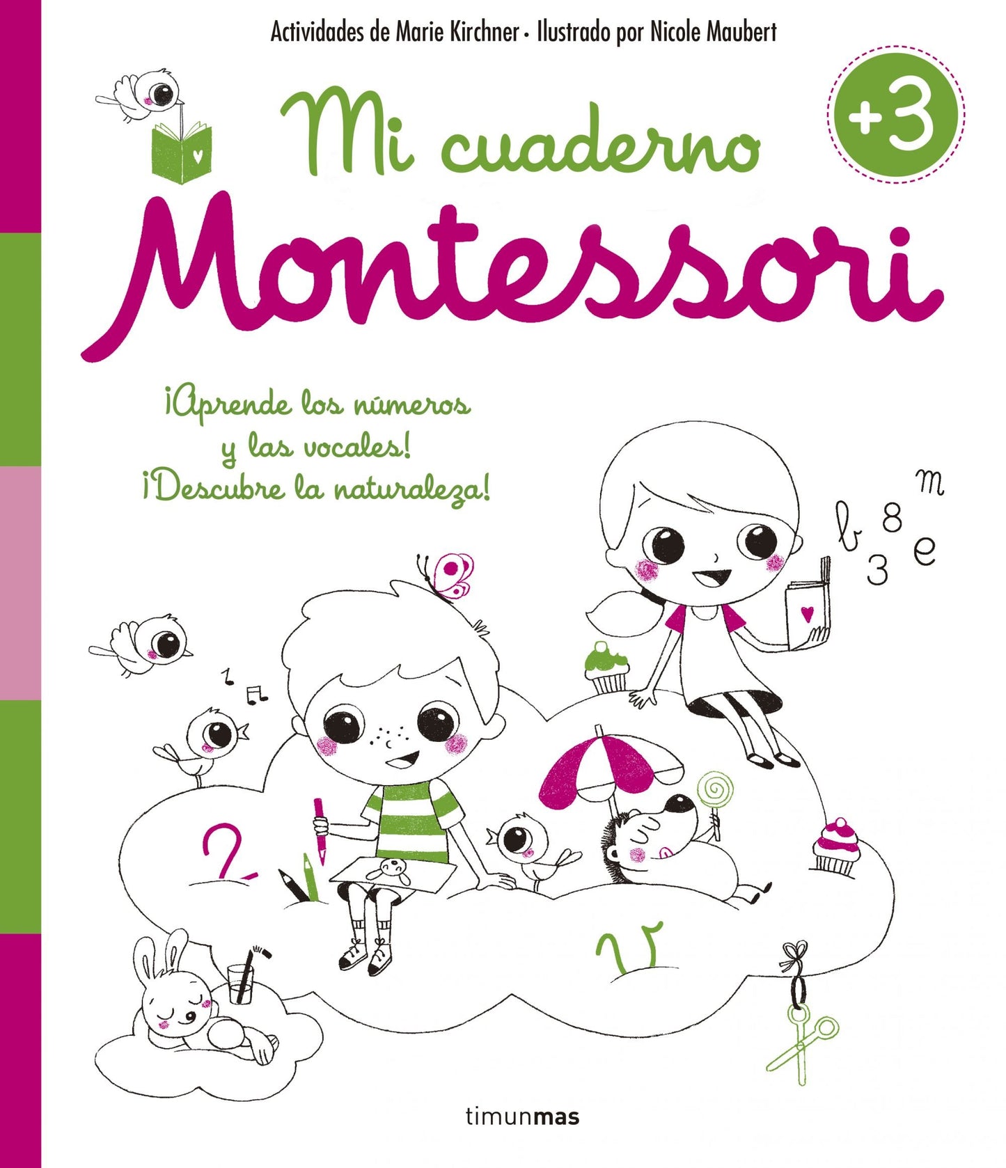 Libro: Mi cuaderno Montessori +3