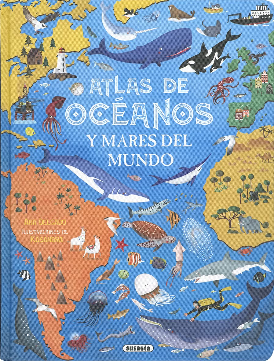 Libro: Atlas de océanos y mares del mundo