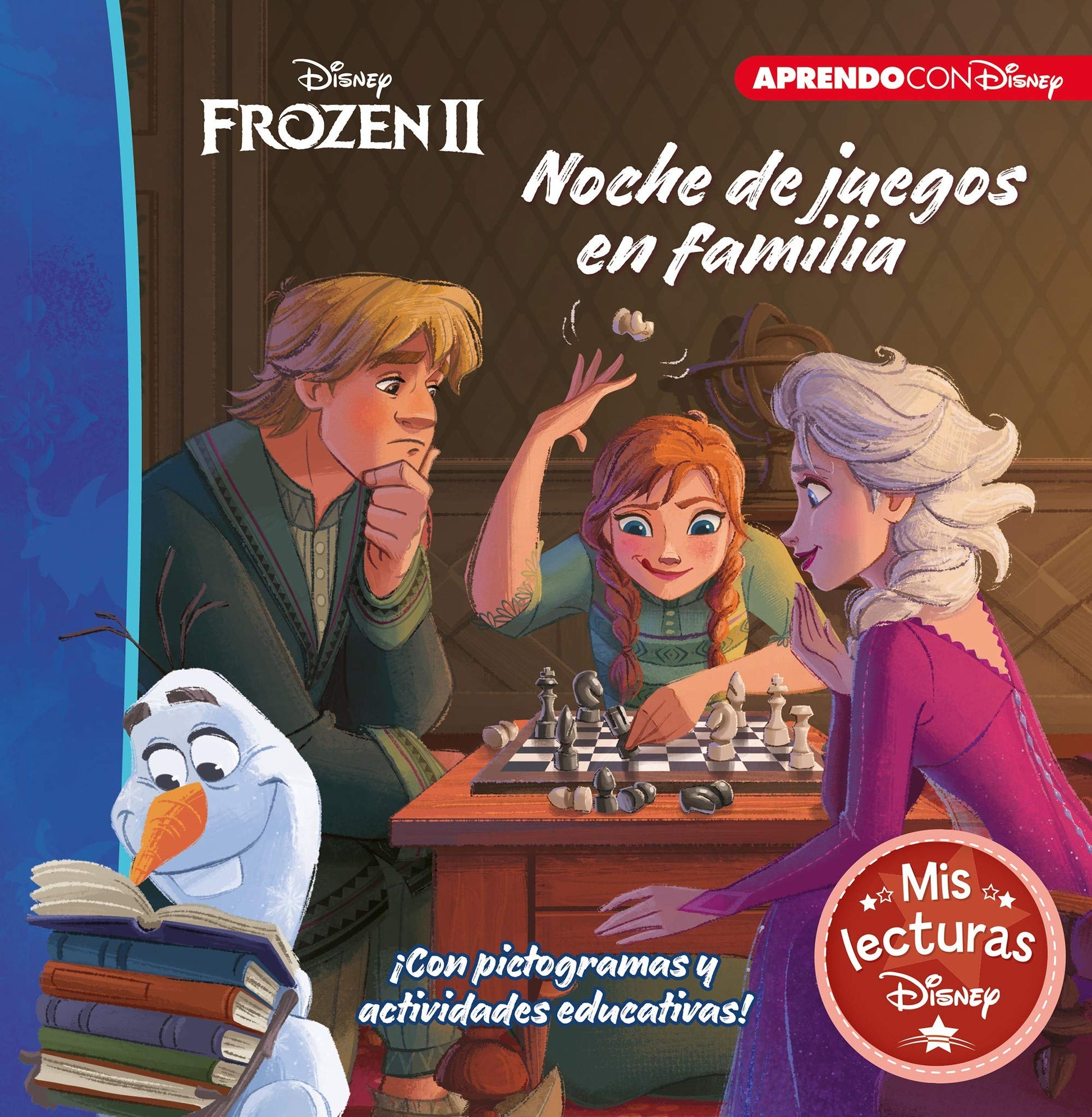 Libro: Frozen 2. Noche de juegos en familia (Mis lecturas Disney): Con pictogramas y actividades educativas