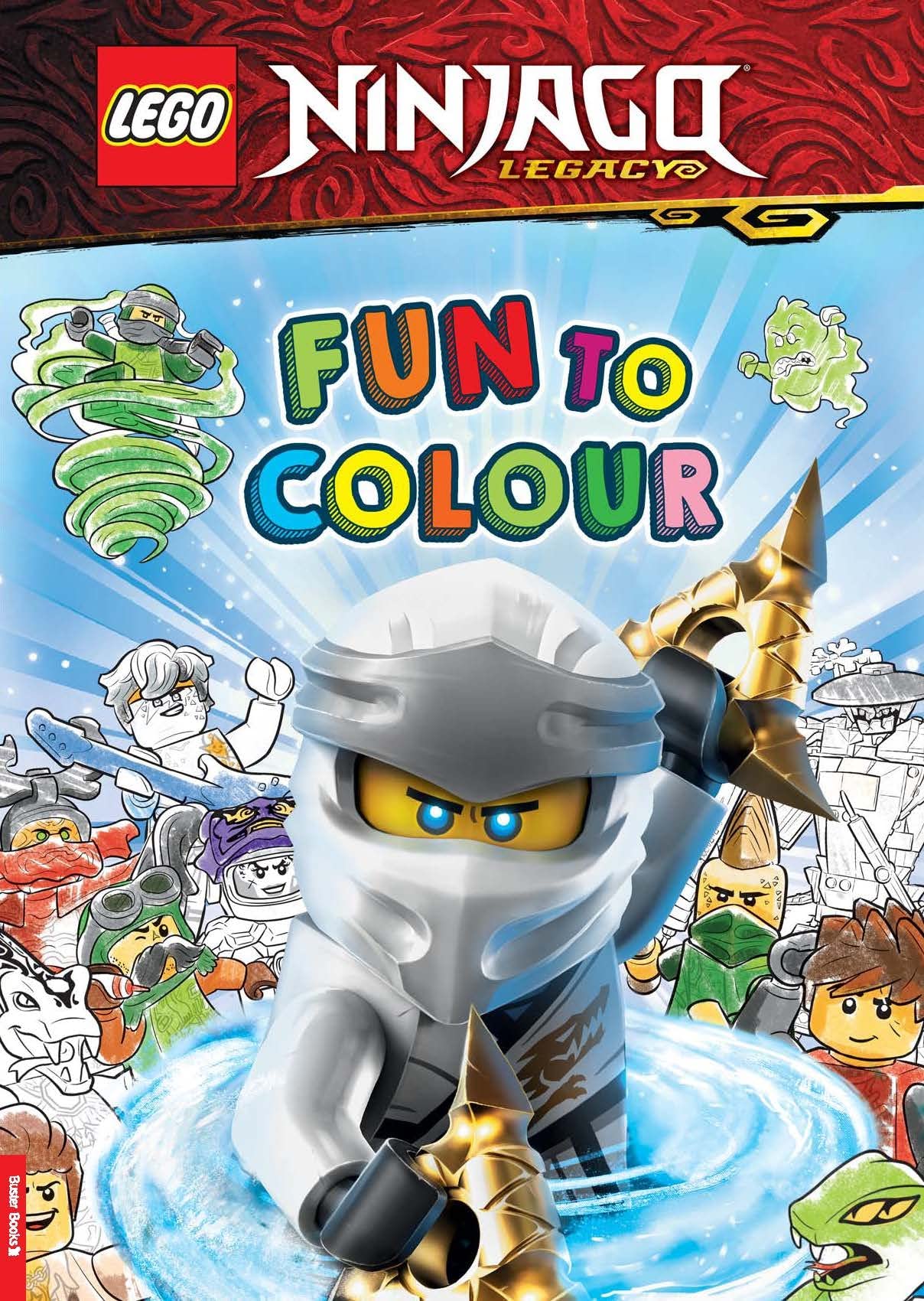 Libro: LEGO® NINJAGO®: Fun to Colour