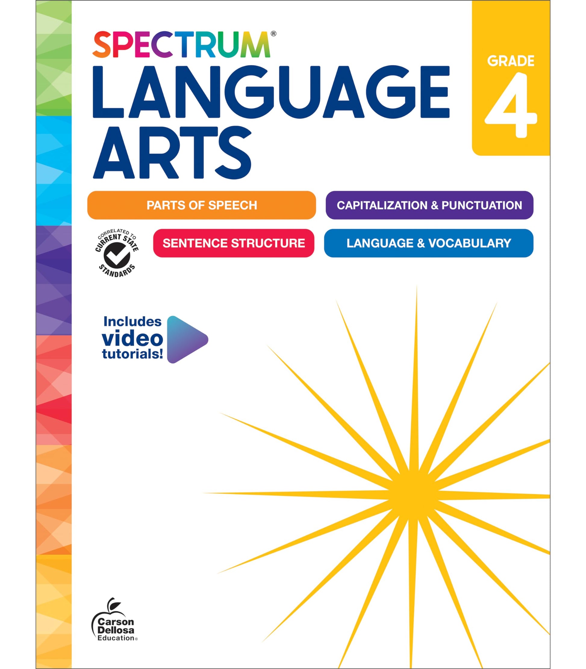 Libro: Spectrum Language Arts Workbook, Grade 4