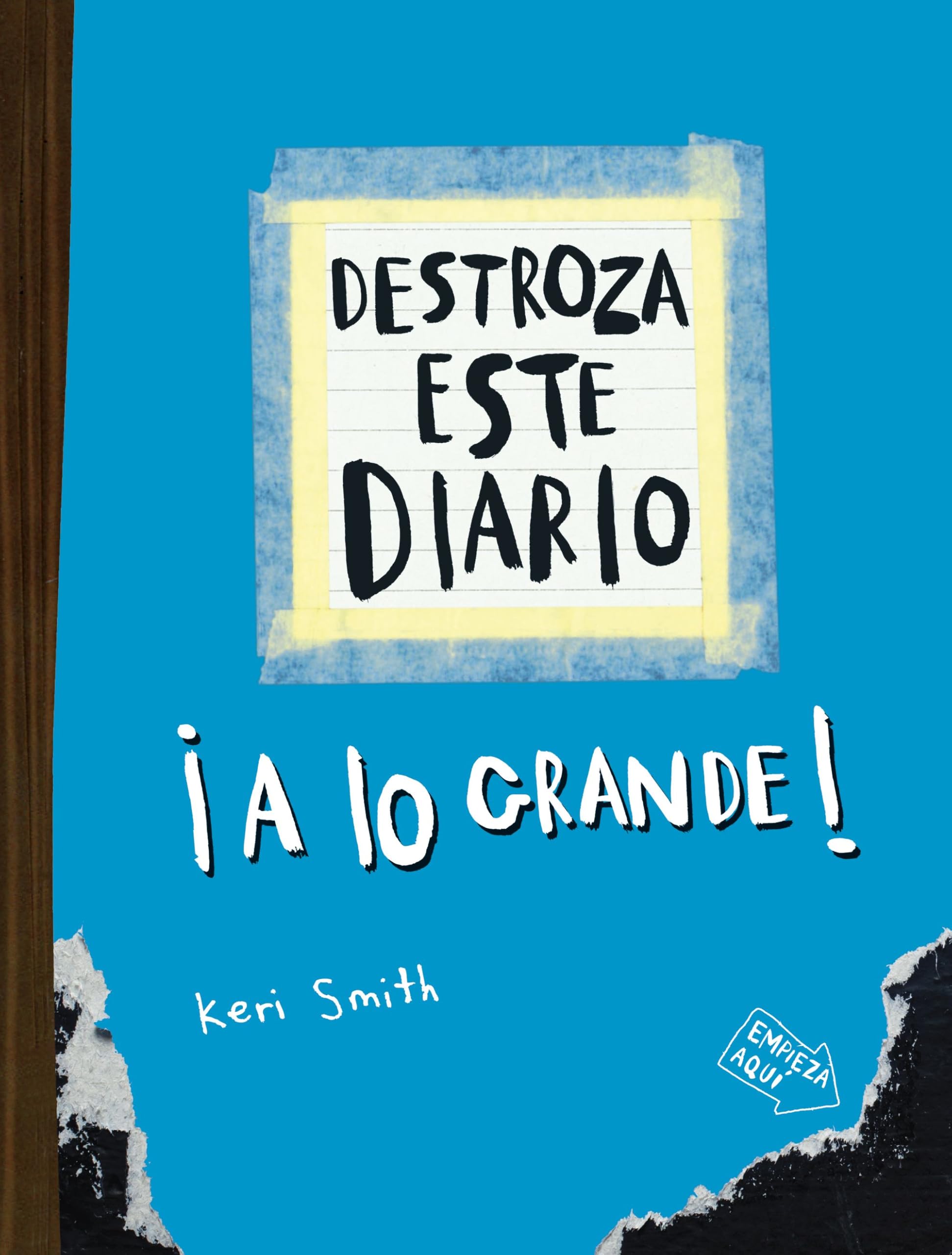 Libro: Destroza este diario. A lo grande - Azul flúor (Libros Singulares)