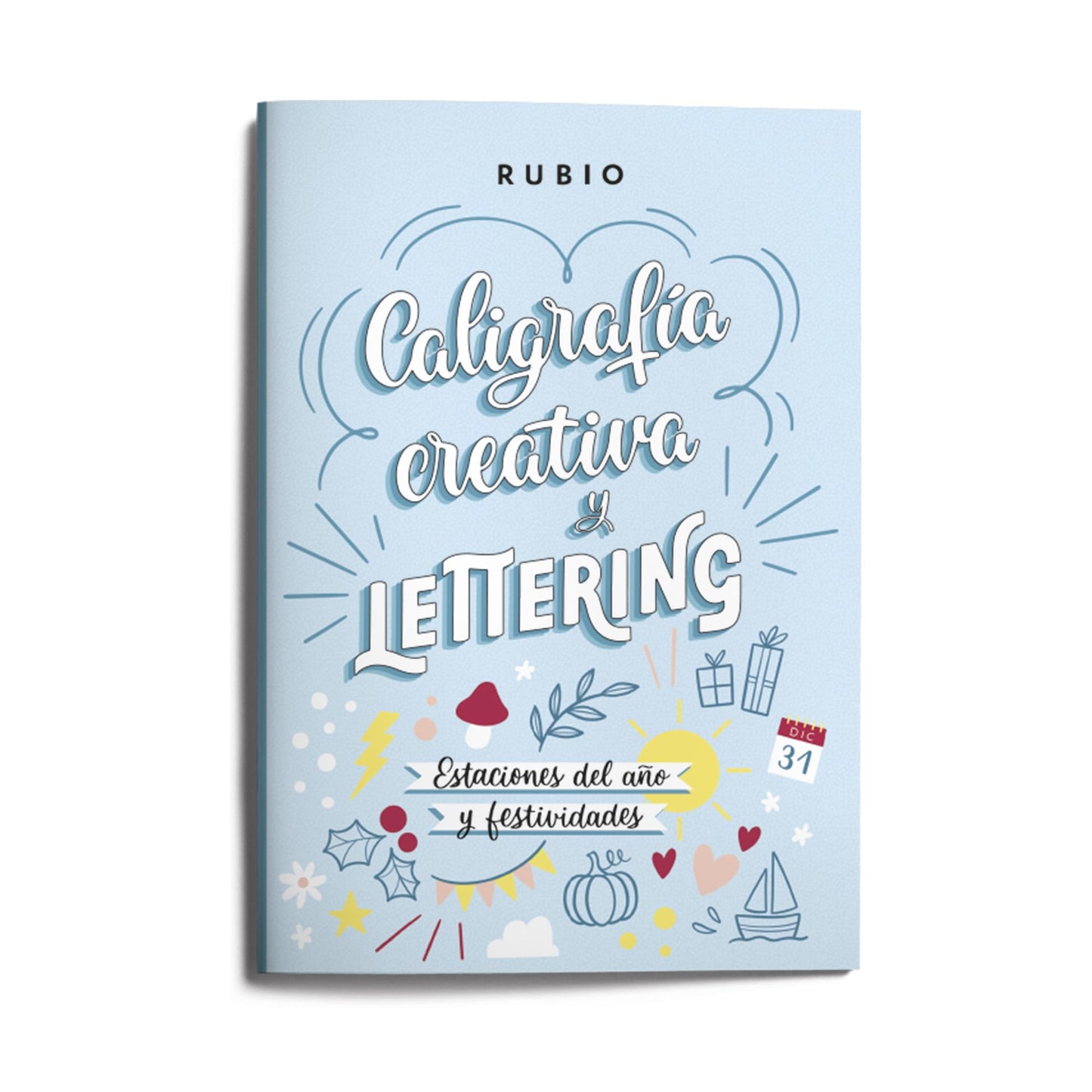 Libro: Caligrafía creativa y lettering. Estaciones del año | RUBIO Lettering