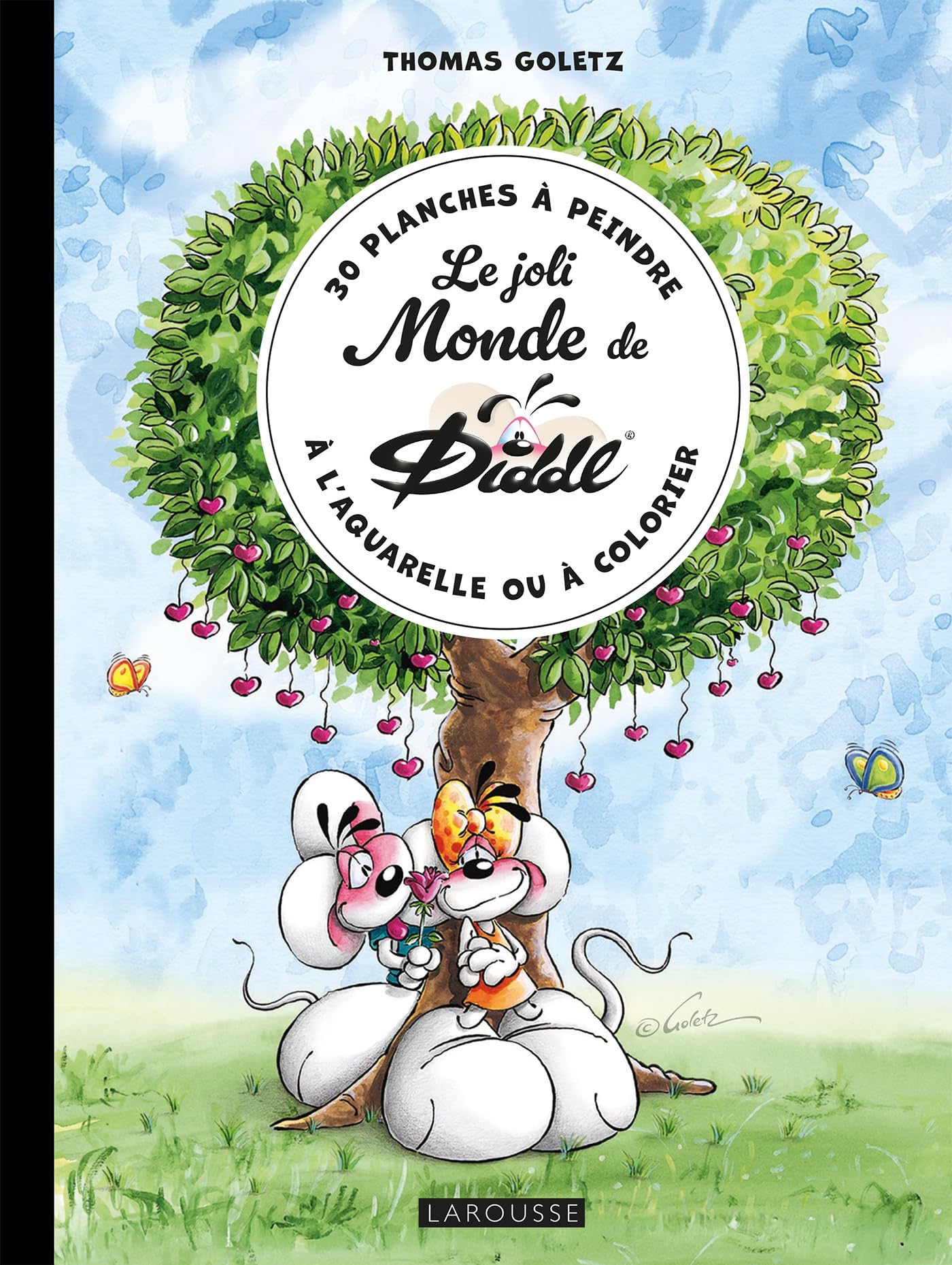 Libro: Le joli monde de Diddl : 30 planches à peindre à l'aquarelle ou à colorier