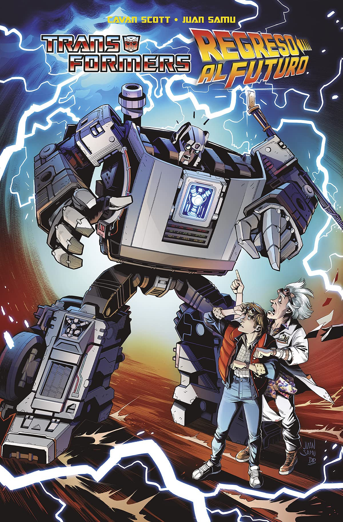Libro: TRANSFORMERS / REGRESO AL FUTURO