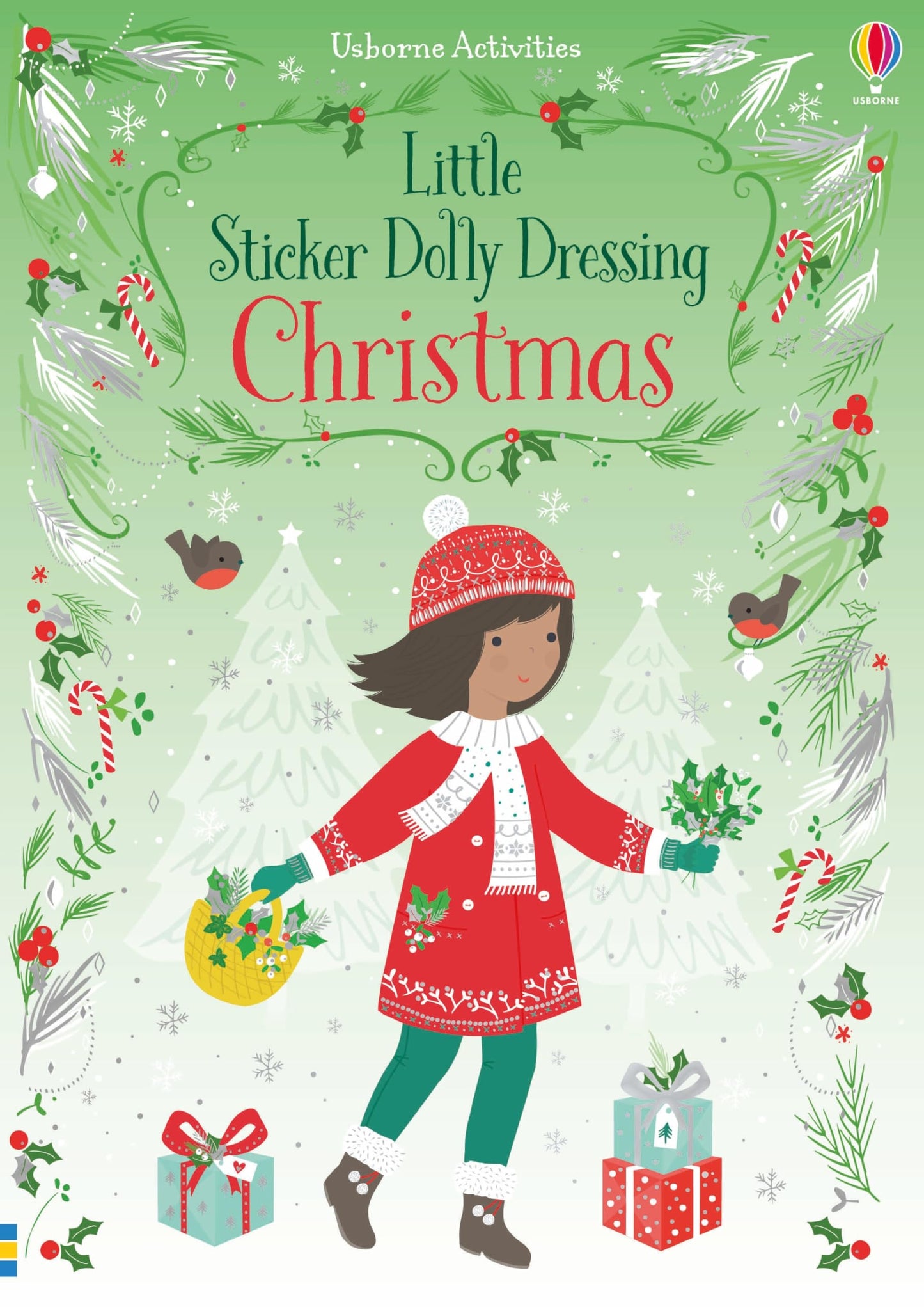 Libro: Little Sticker Dolly Dressing Christmas