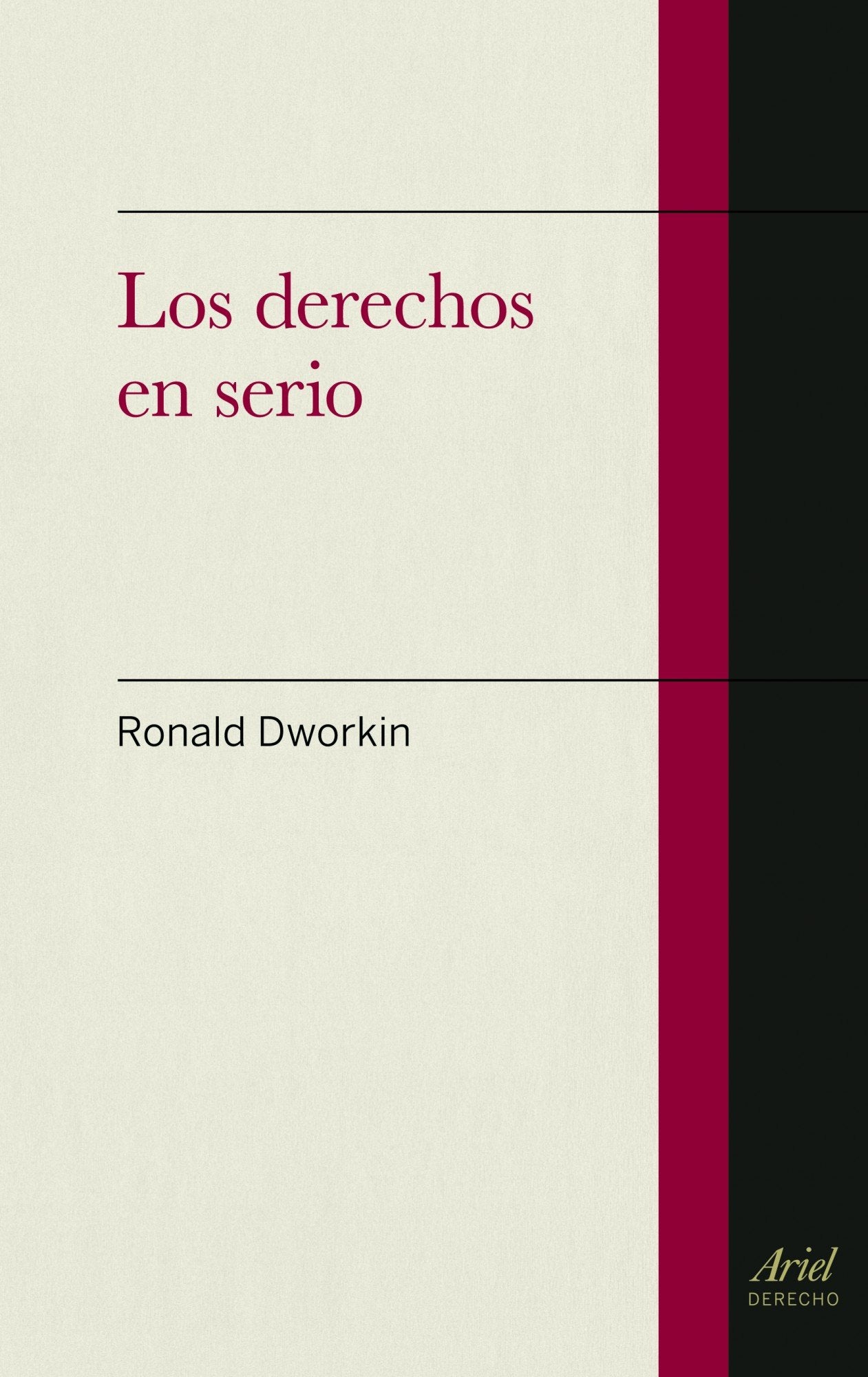 Libro: Los derechos en serio