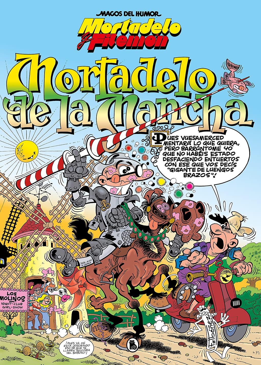 Libro: Mortadelo y Filemón. Mortadelo de la Mancha (Magos del Humor 103) (Bruguera Clásica)