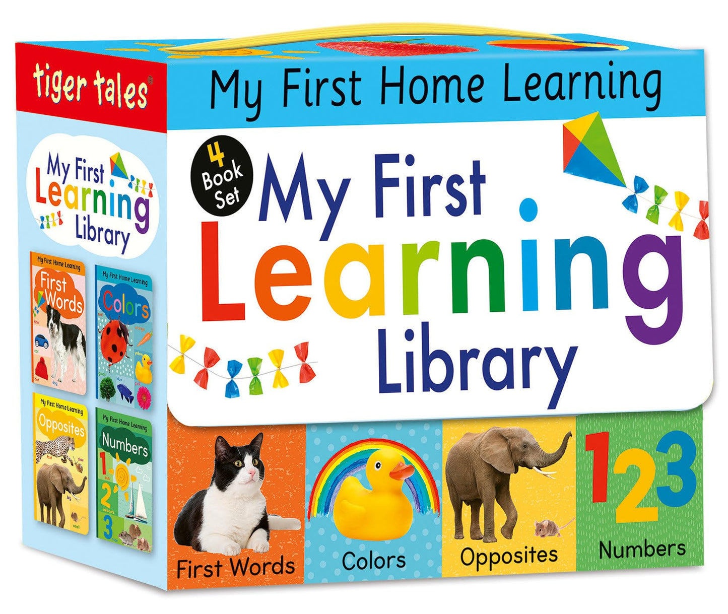 Libro: My First Learning Library 4-Book Boxed Set: Includes First Words, Colors, Opposites, and Numbers (My First Home Learning)
