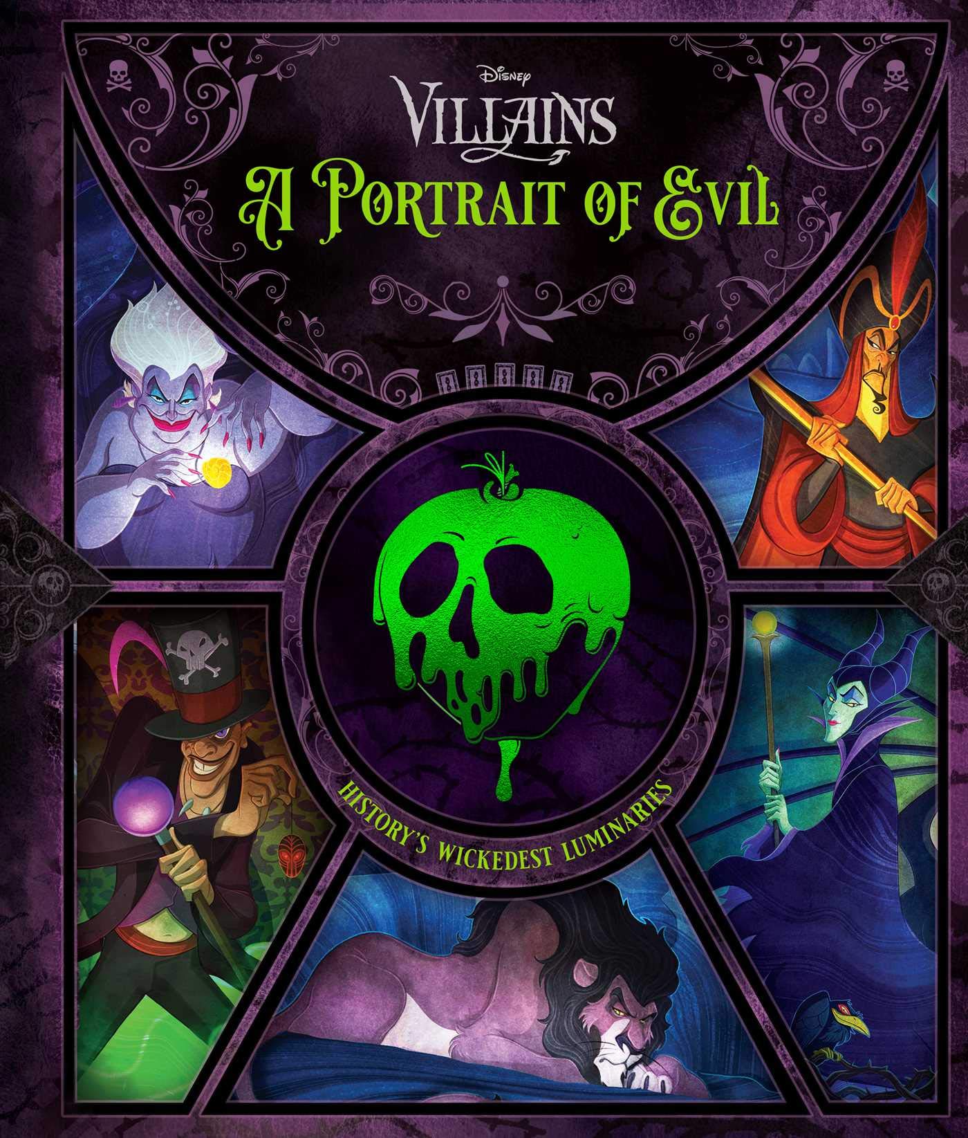 Libro: Disney Villains: A Portrait of Evil: History's Wickedest Luminaries (Books About Disney Villains)