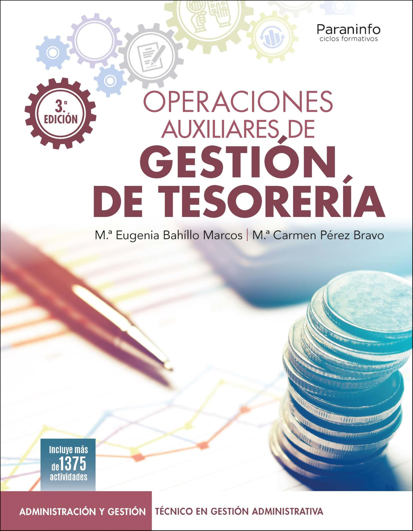 Libro: Operaciones auxiliares de gestión de tesorería 3.ª edición (Administración y Gestión)