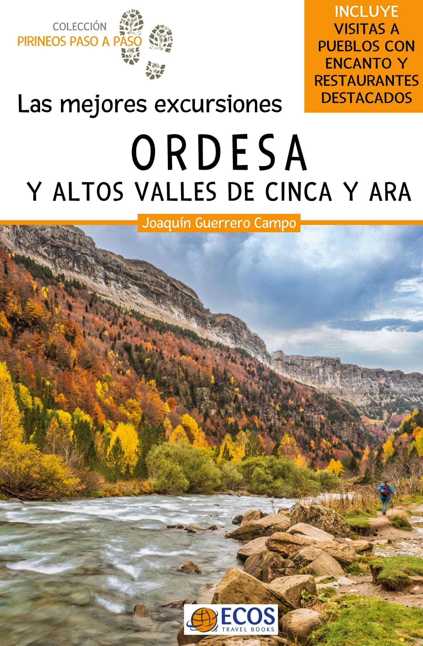 Libro: Ordesa y altos valles de Cinca y Ara. Las mejores excursiones (Pirineos paso a paso) (Spanish Edition)