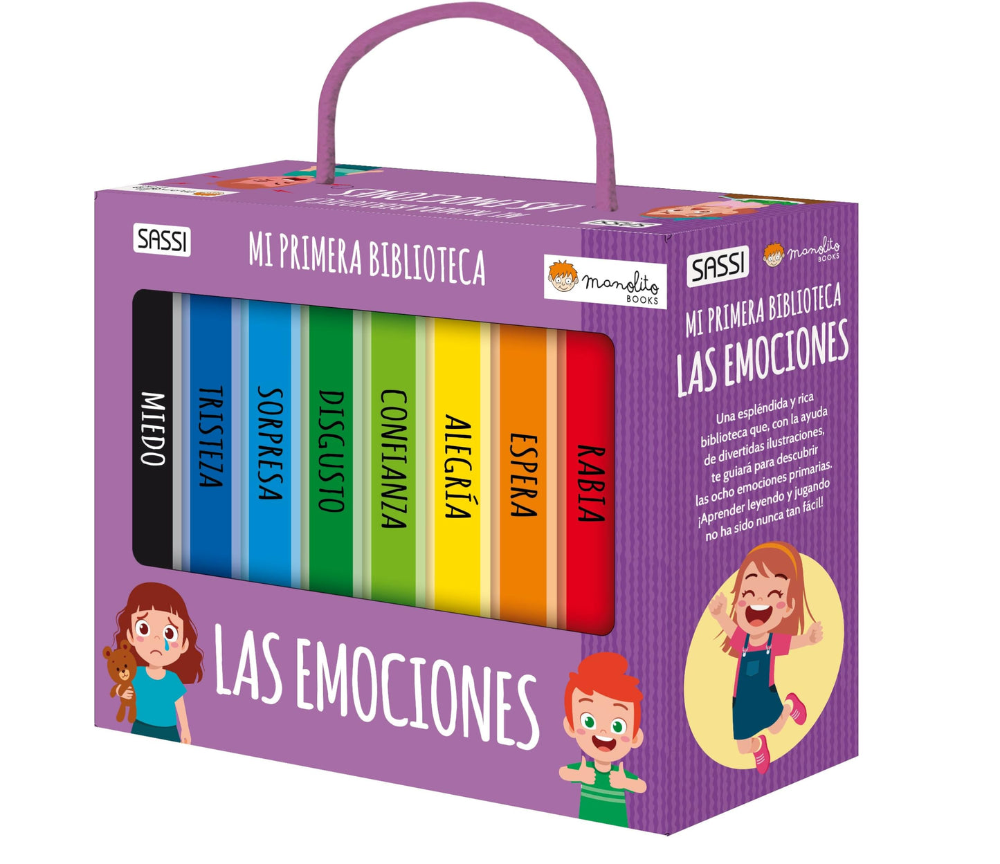 Libro: EMOCIONES (Mi primera biblioteca)