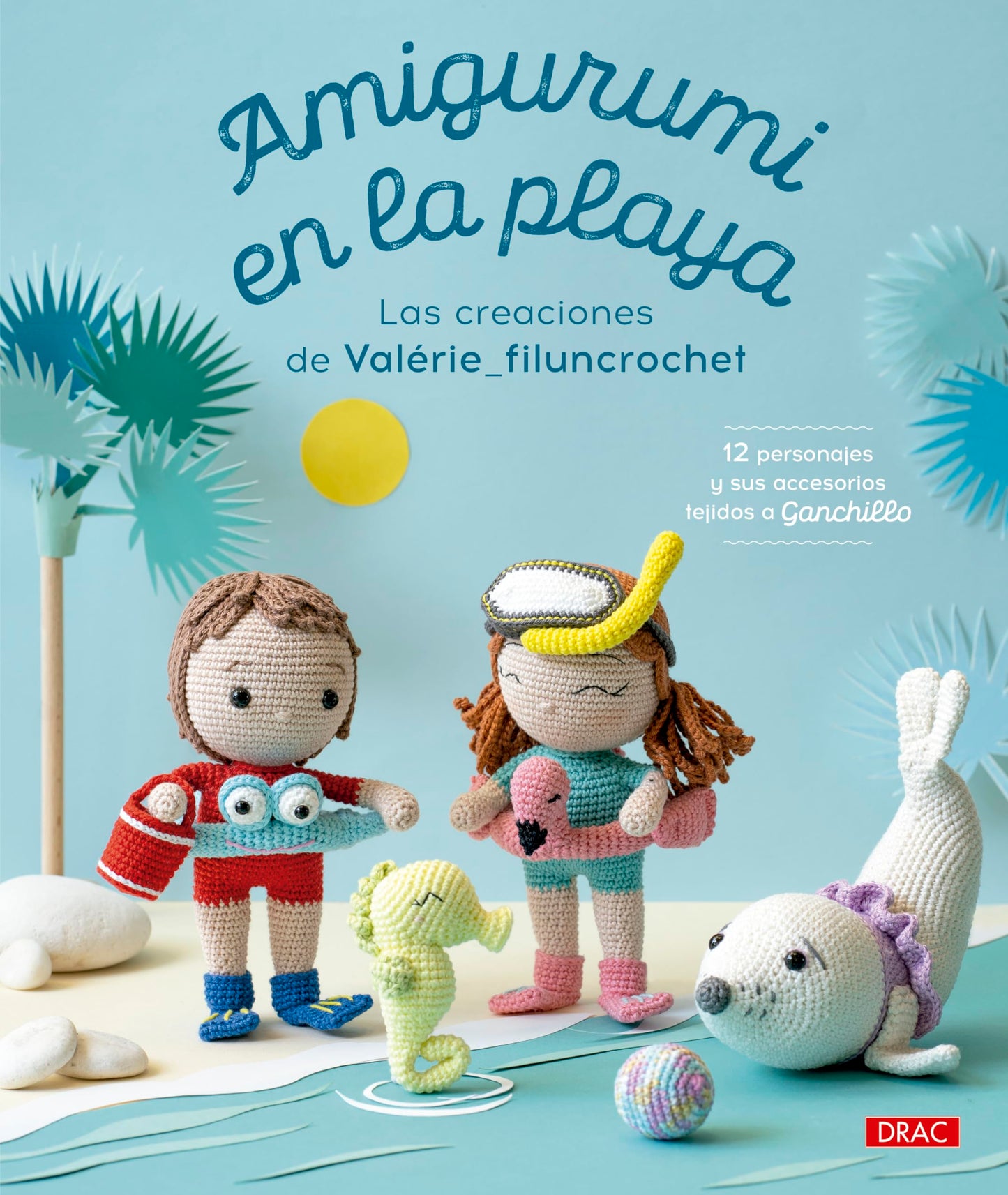 Amigurumi en la playa: 12 personajes y sus accesorios tejidos a Ganchillo