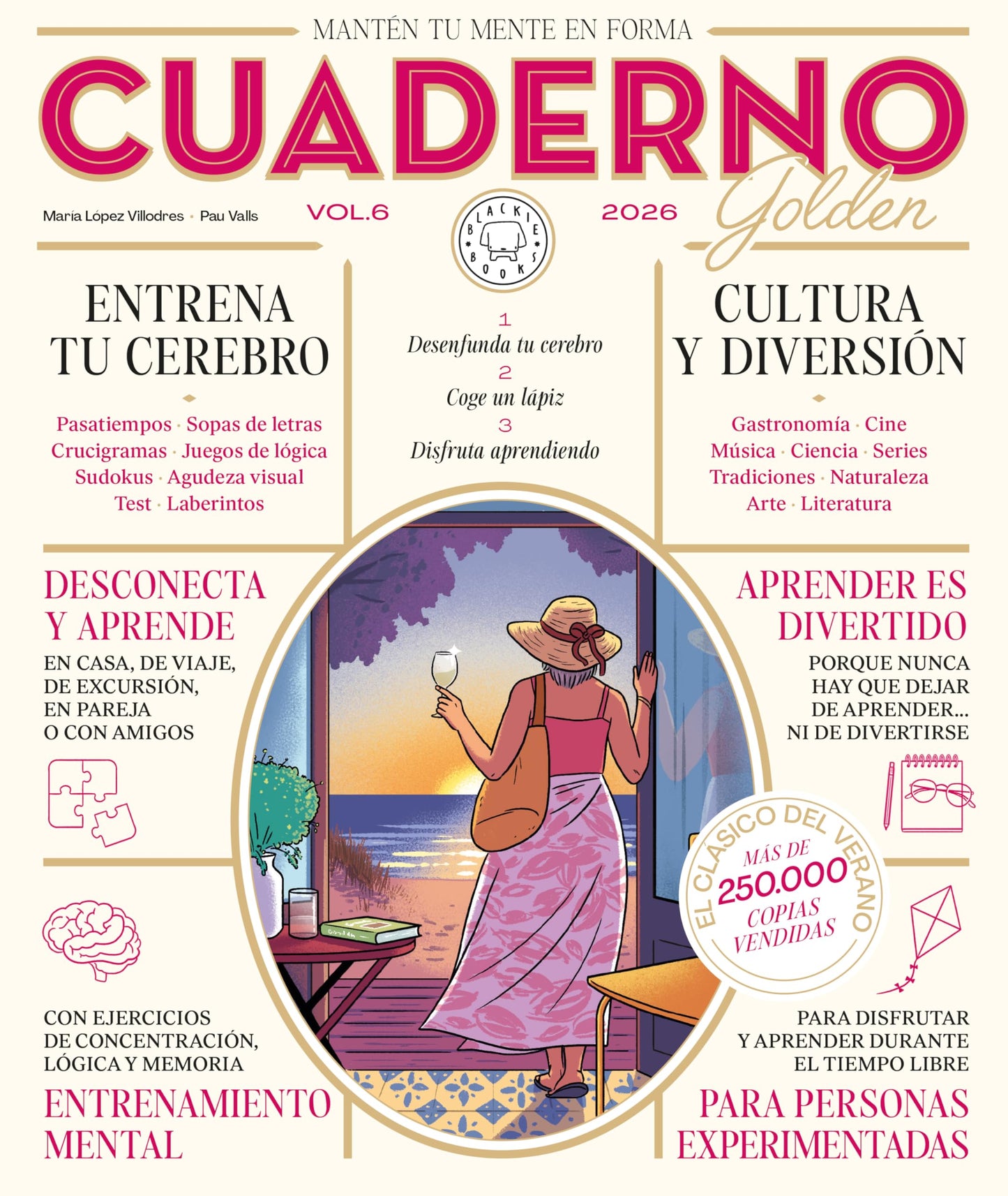 Libro: Cuaderno Golden Blackie Books. Vol. 6: Para personas experimentadas (CUADERNOS BLACKIE BOOKS)
