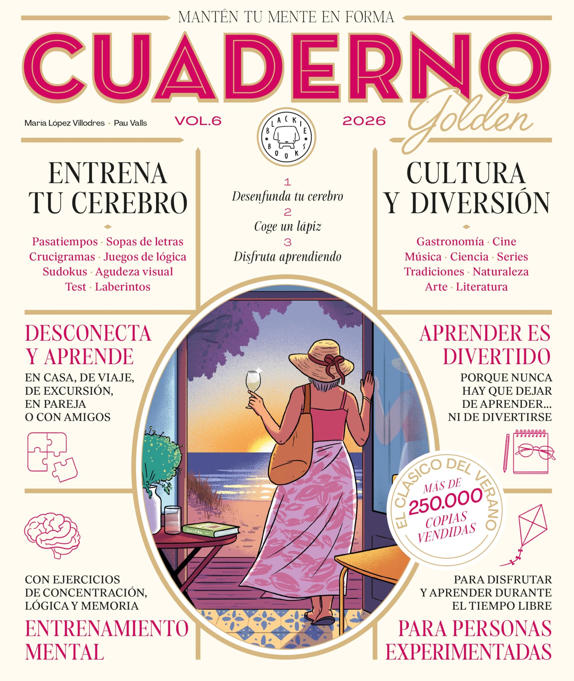 Libro: Cuaderno Golden Blackie Books. Vol. 6: Para personas experimentadas (CUADERNOS BLACKIE BOOKS)