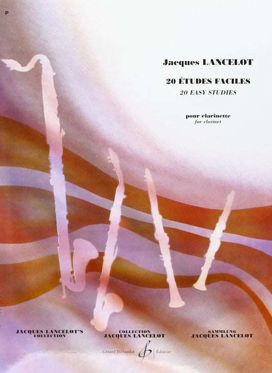 20 Etudes Faciles pour clarinette