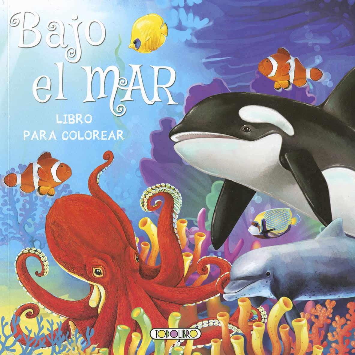 Bajo el mar (Paisajes para colorear)