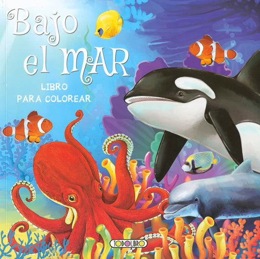 Bajo el mar (Paisajes para colorear)