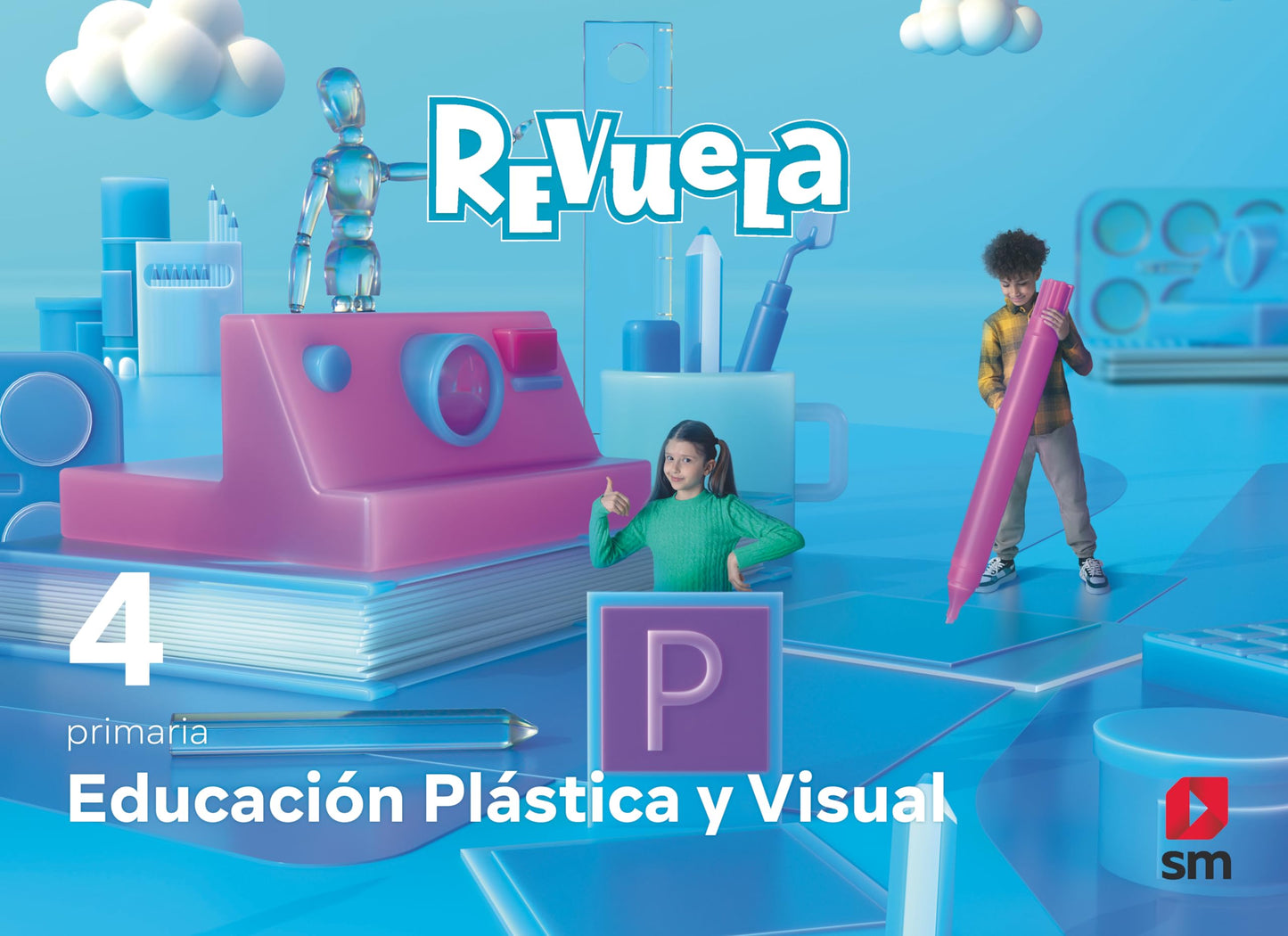 Libro: Educación Plástica y Visual. 4 Primaria. Revuela
