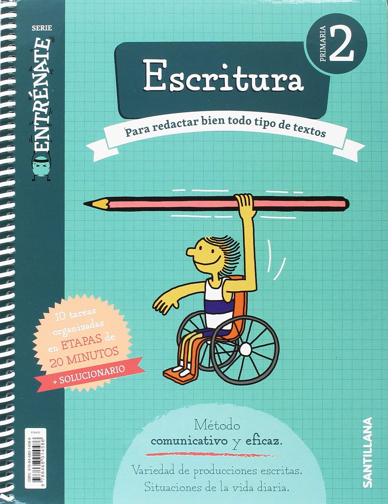 Libro: CUADERNO ESCRITURA SERIE ENTRENATE 2 PRIMARIA
