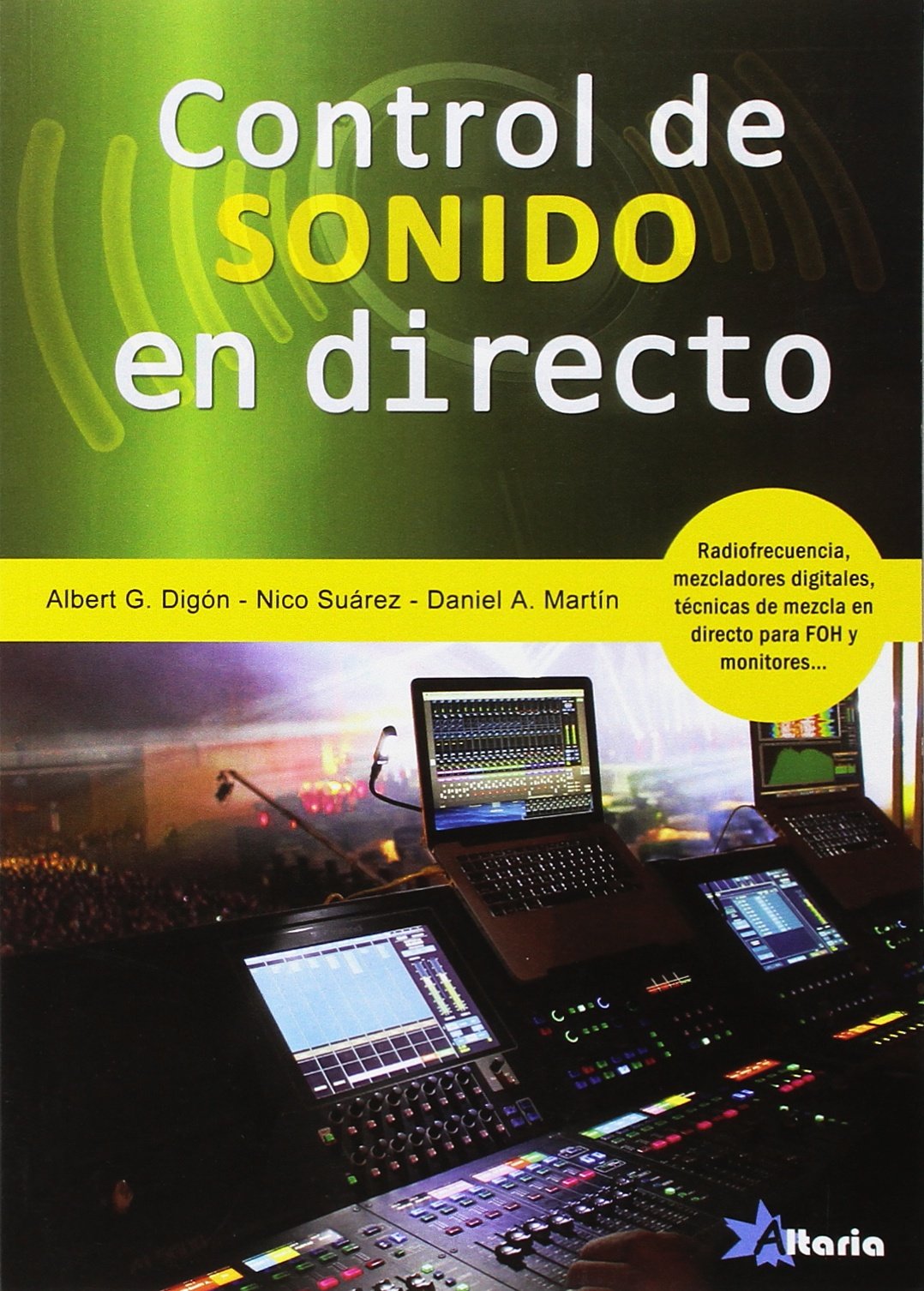 Libro: Control de sonido en directo (SIN COLECCION)