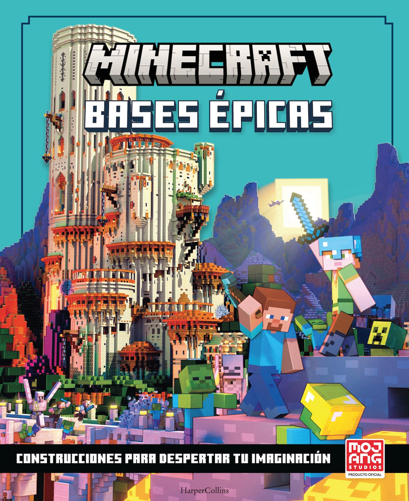 Minecraft oficial: Bases épicas (HarperKids)