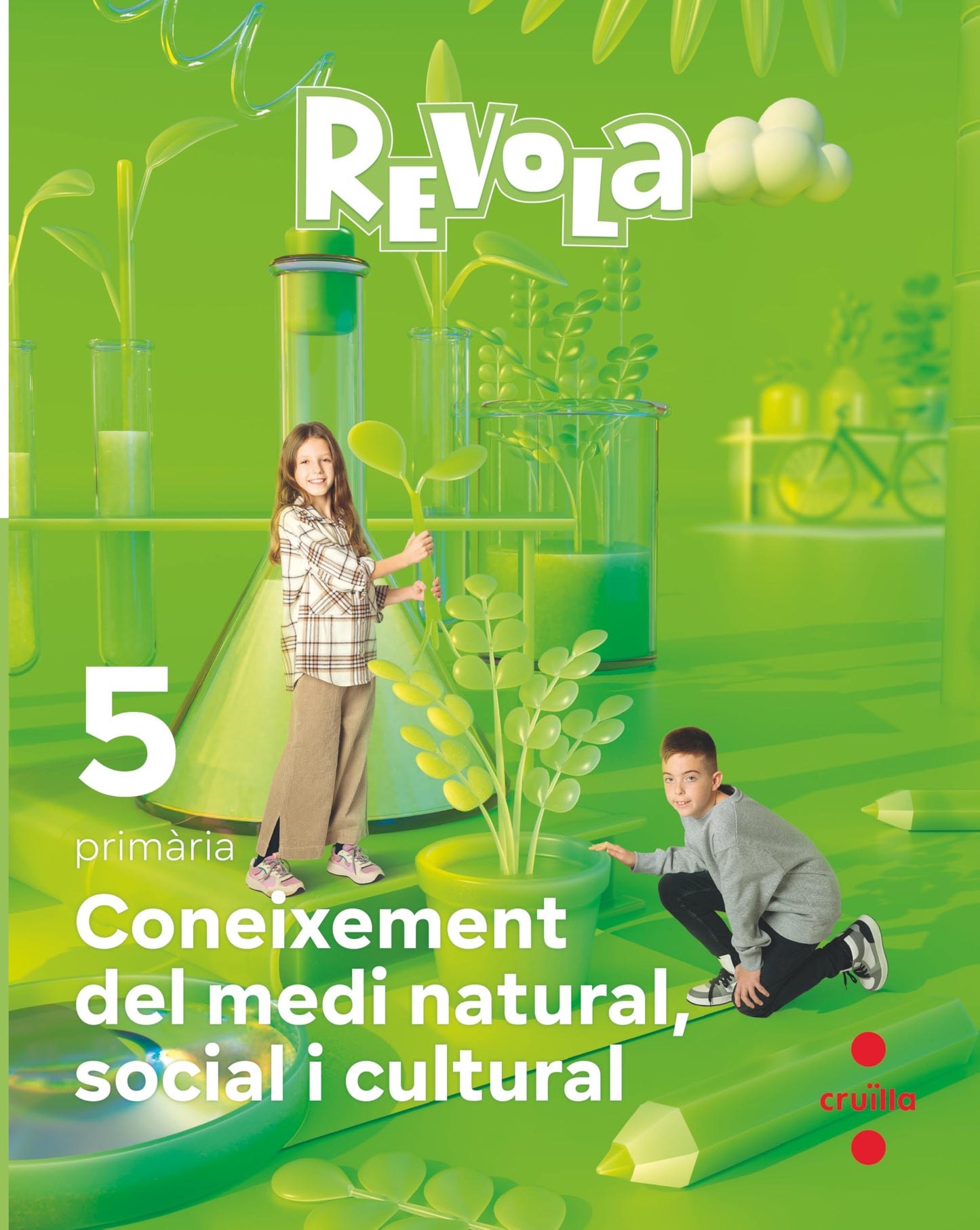 Libro: Coneixement del Medi Natural, Social i Cultural. 5 Primària. Revola. Cruilla