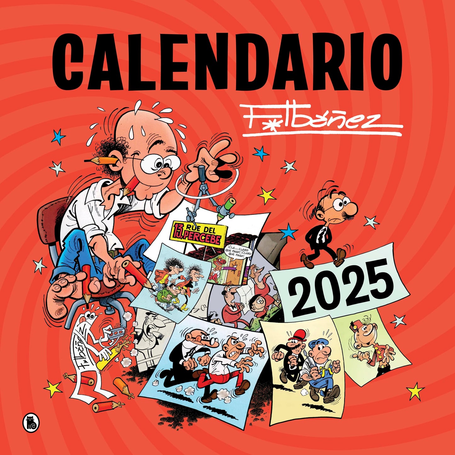 Libro: Calendario Ibáñez 2025 (Bruguera Clásica)