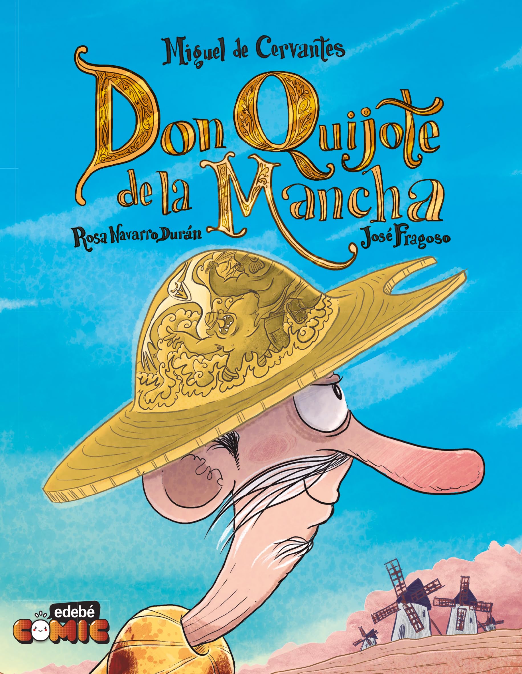 Libro: EL QUIJOTE PARA NIÑOS EN CÓMIC