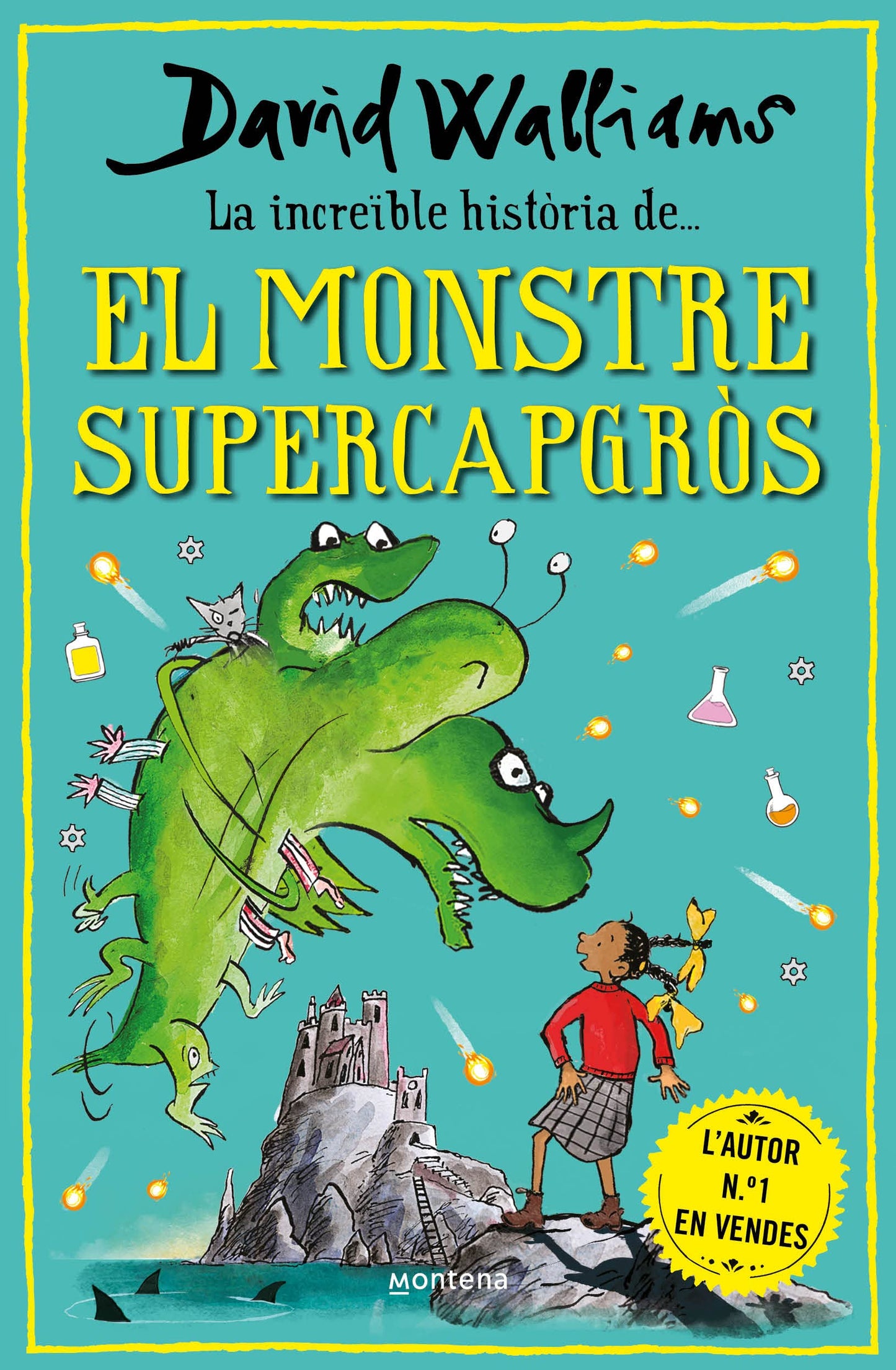Libro: La increïble història de... - El monstre supercapgròs (Col·lecció David Walliams)