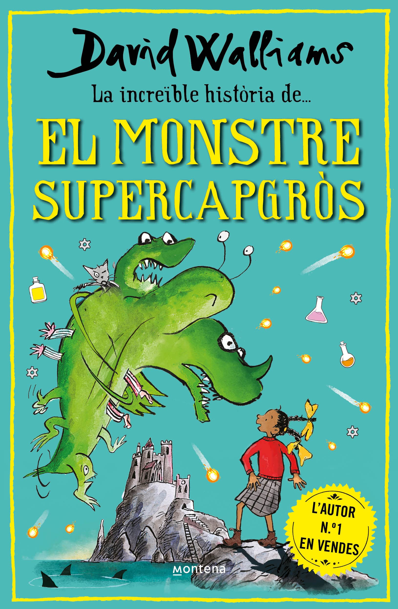 Libro: La increïble història de... - El monstre supercapgròs (Col·lecció David Walliams)