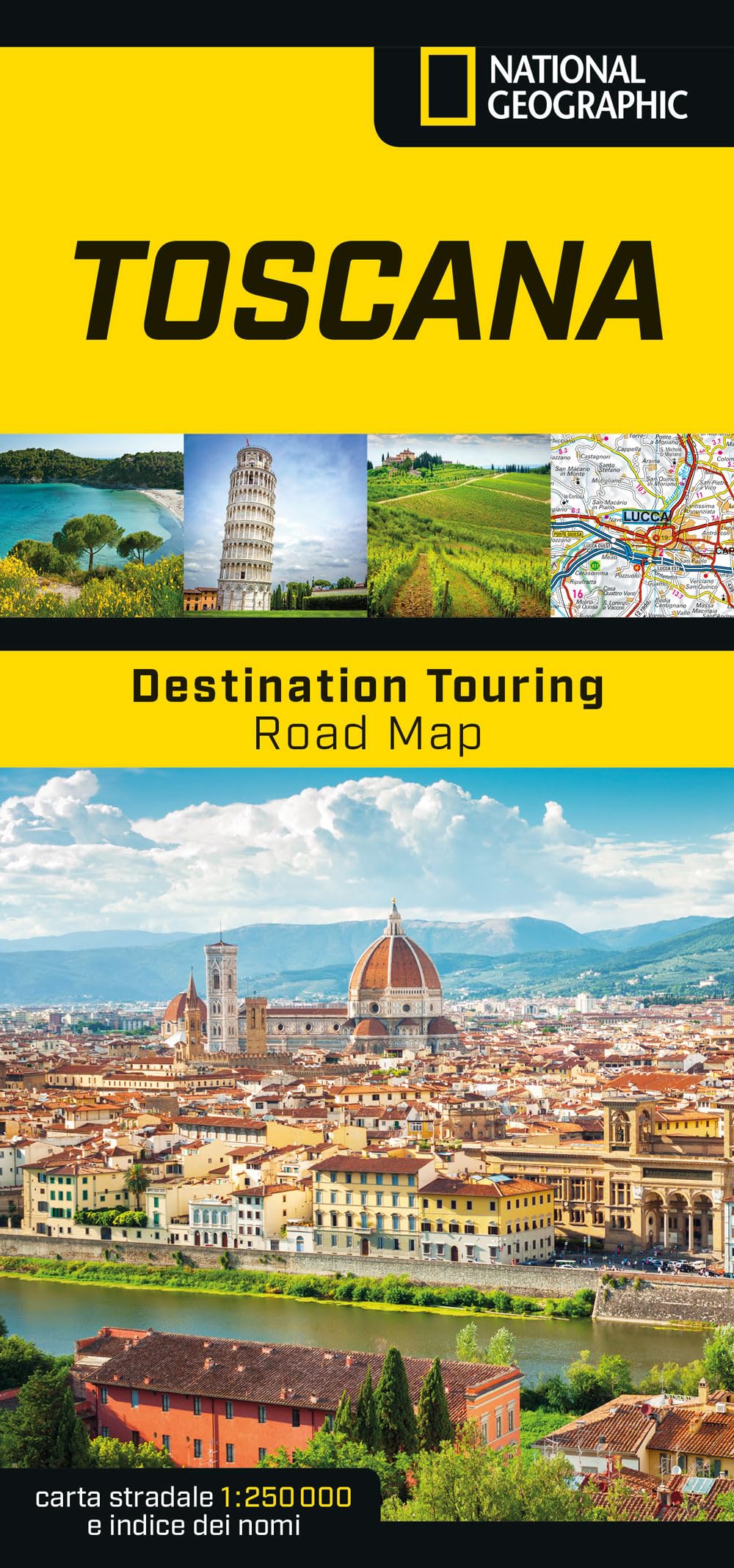 Libro: Toscana. Road Map. Destination Touring 1:250.000