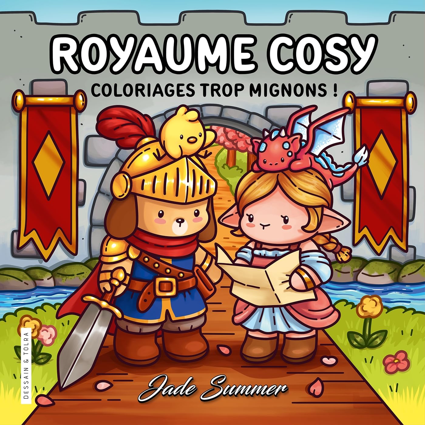 Libro: Royaume cosy: Coloriages trop mignons !