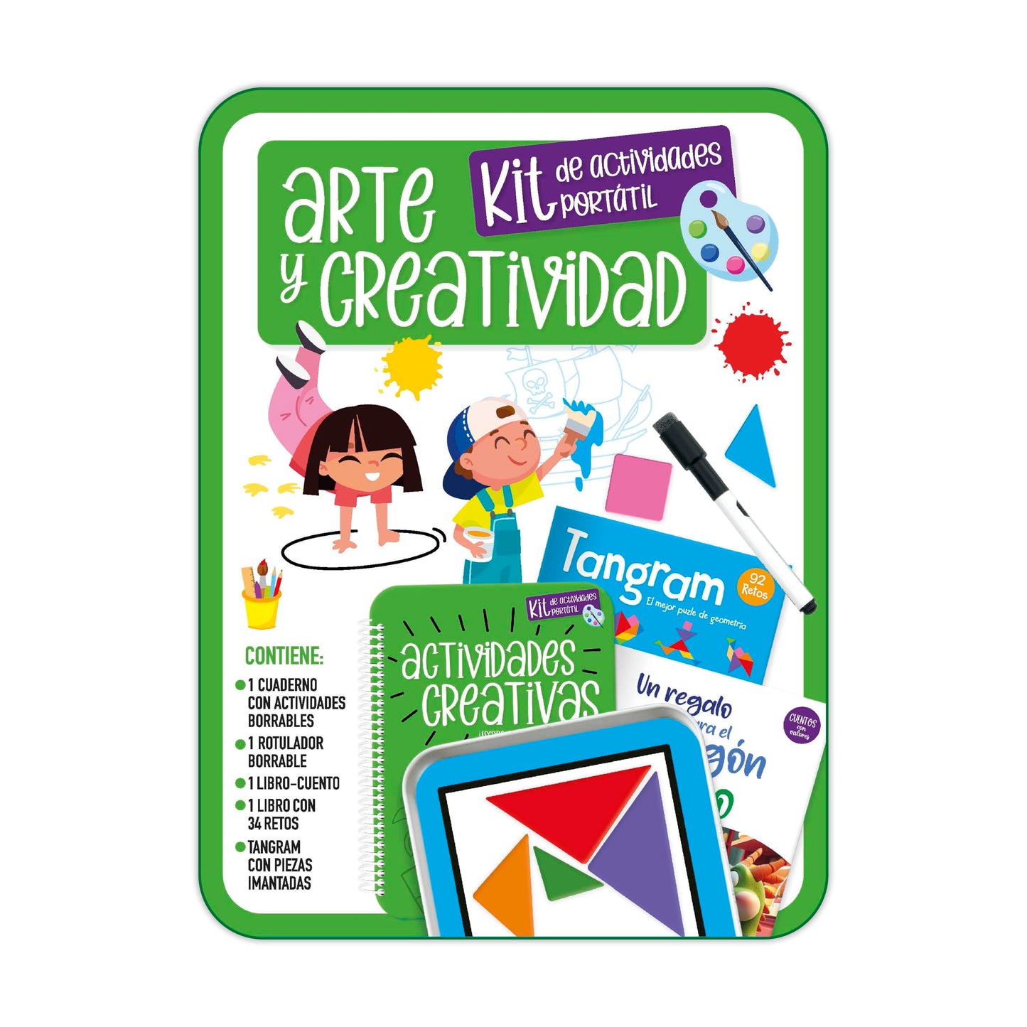 Libro: KIT DE ACTIVIDADES - ARTE Y CREATIVIDAD