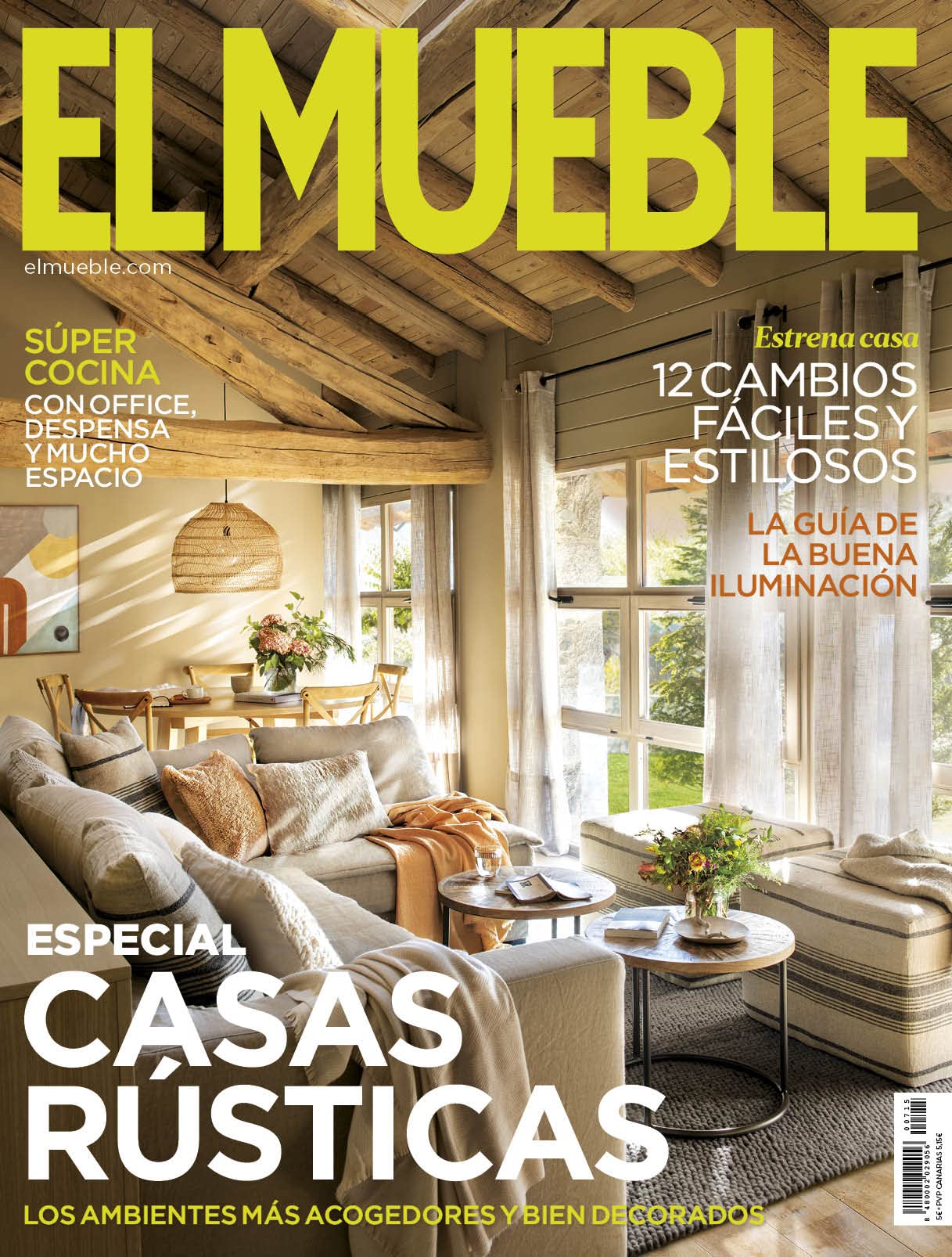 Libro: El Mueble # 715 | Especial Casas Rústicas (DECORACIÓN)