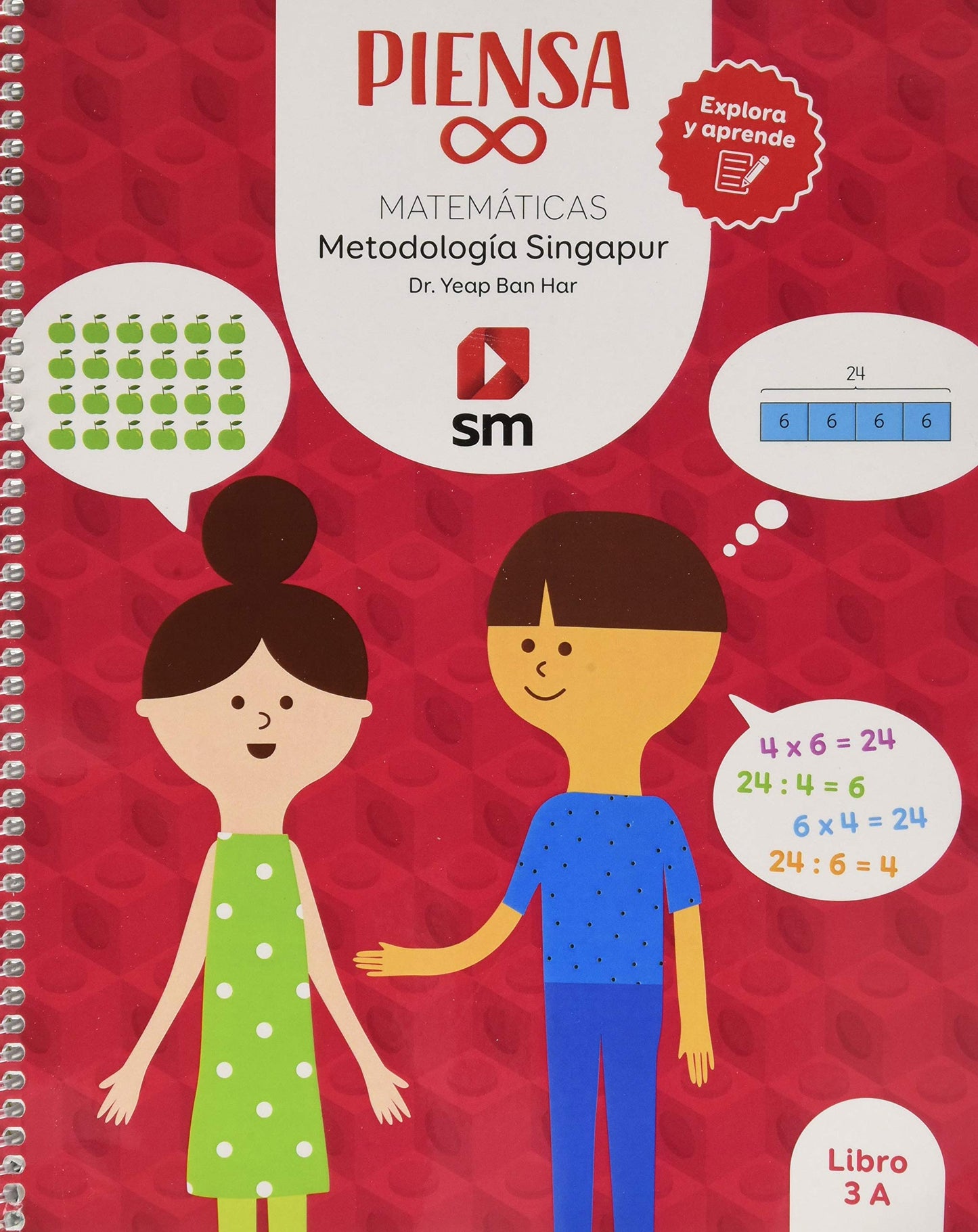 Libro: MATEMATICAS 3?EP SINGAPUR 20 PIENSA INFINITO