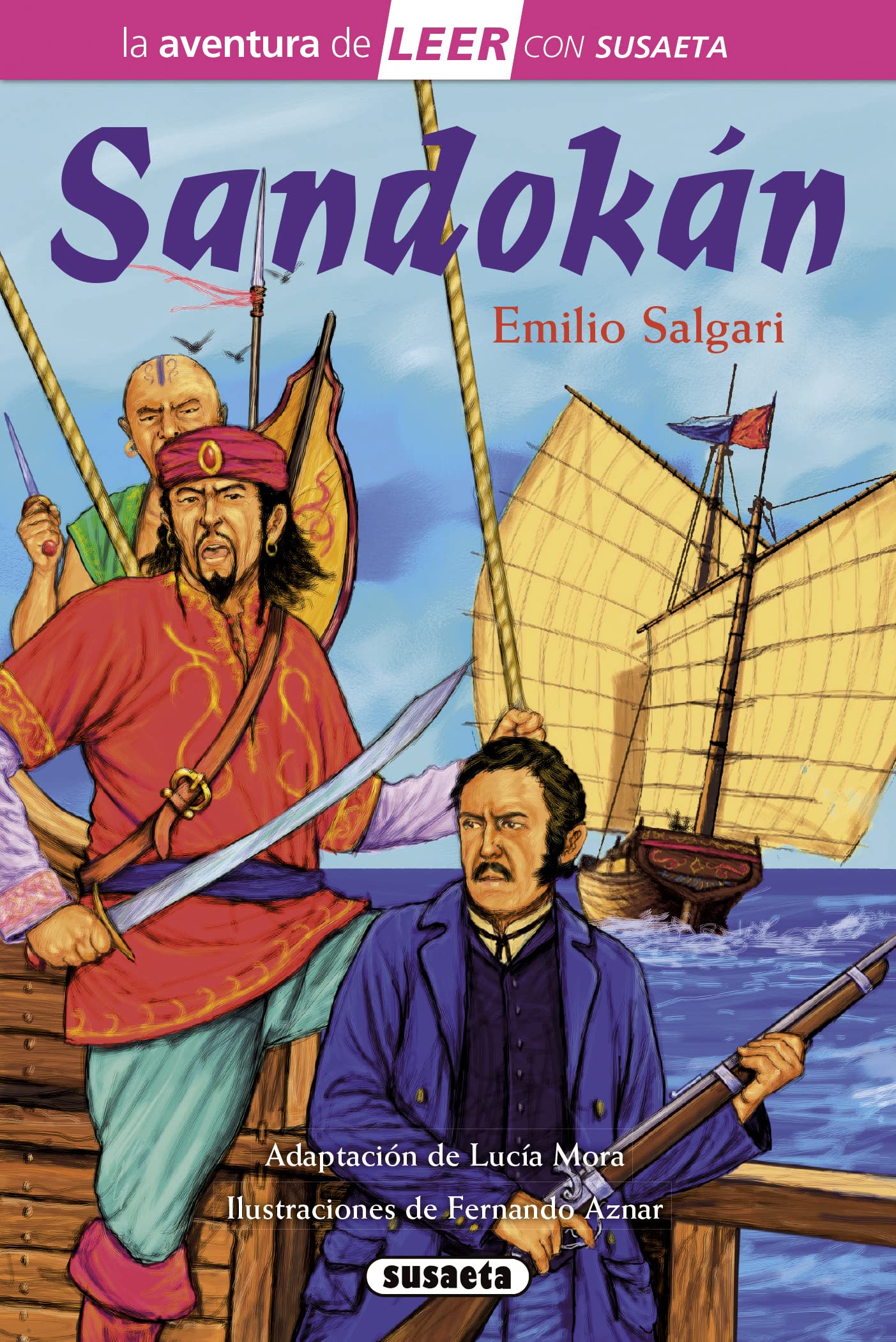 Libro: Sandokán (La aventura de LEER con Susaeta - nivel 3)