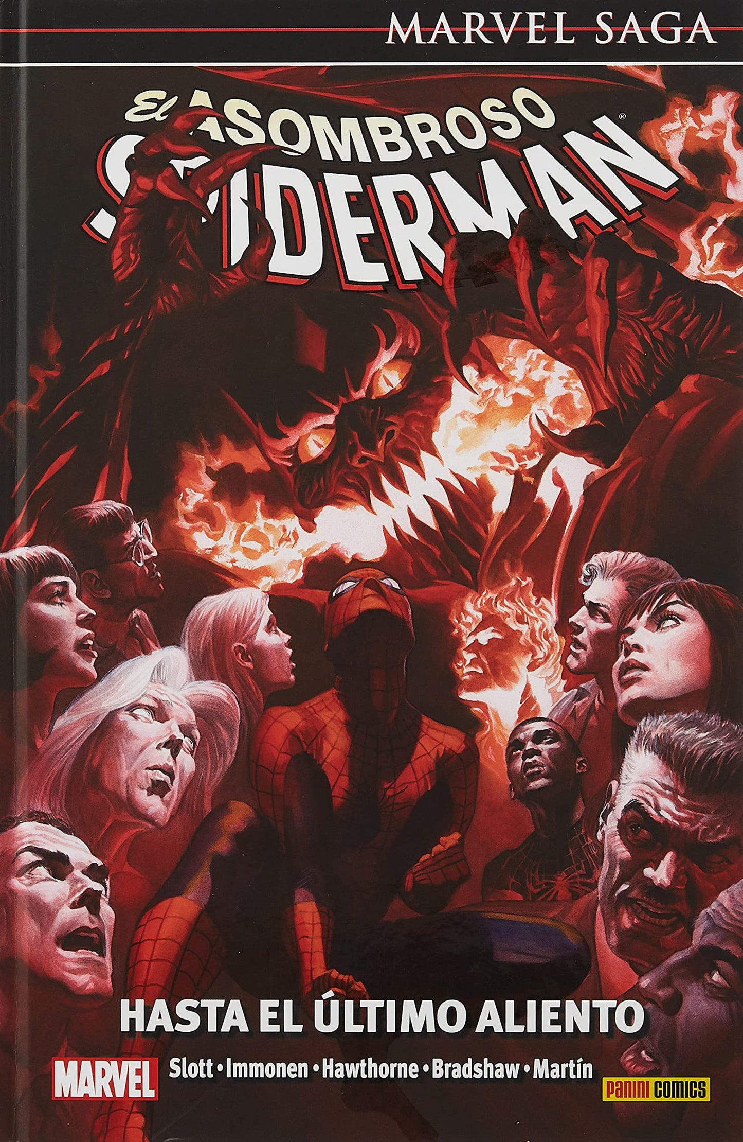 Libro: Marvel saga el asombroso spiderman 59. hasta el último aliento 59