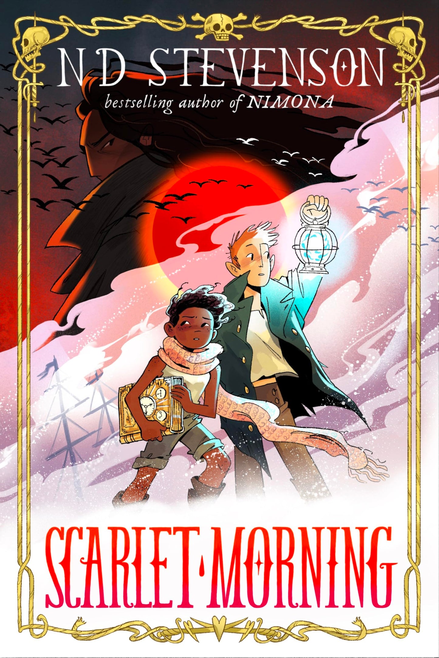 Libro: Scarlet Morning, Book 1: Scarlet Morning: An Illustrated Middle Grade Fantasy About Two Orphans on a Pirate Adventure for Children (Ages 8-12)