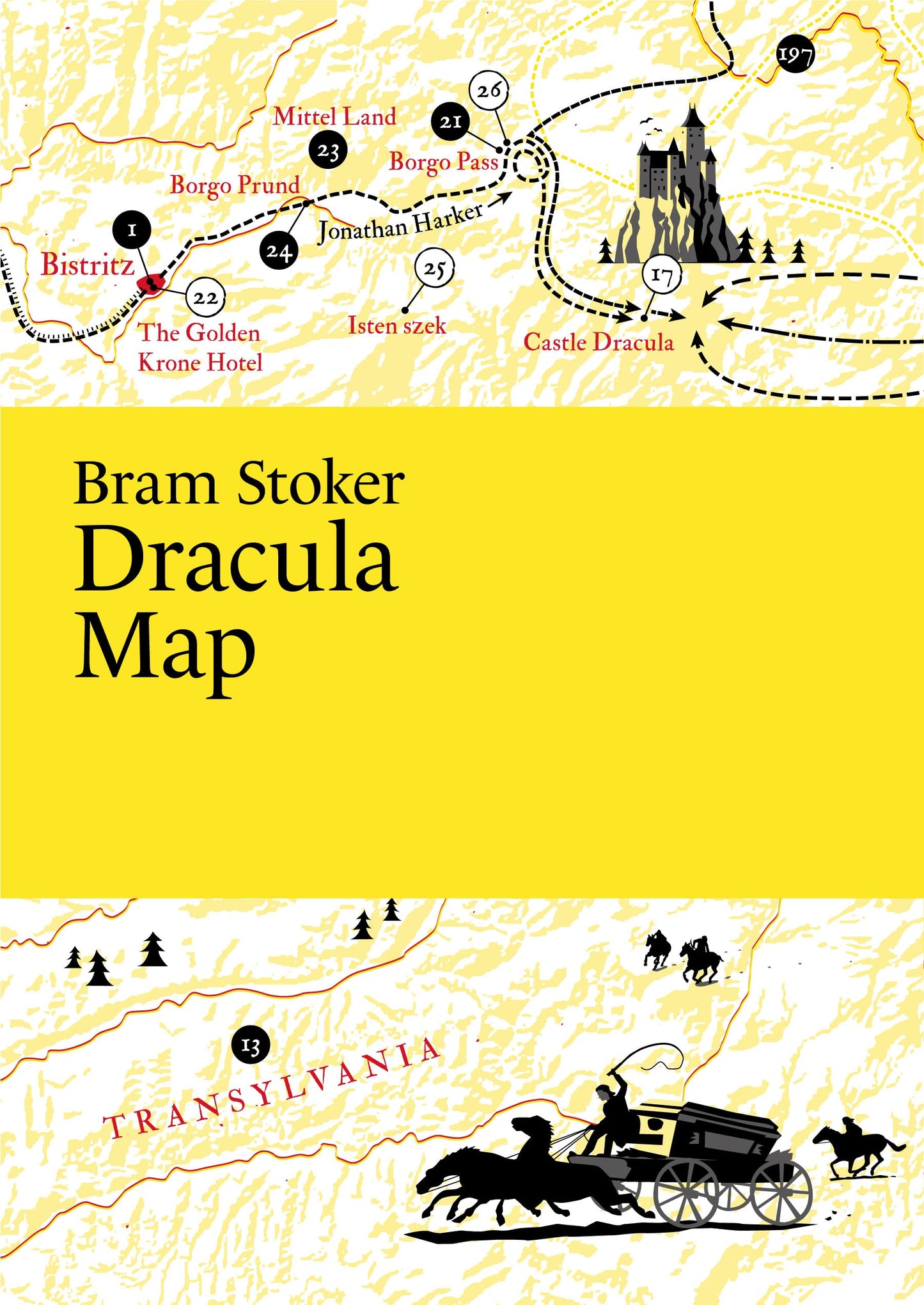 Libro: Bram Stoker, Dracula Map (Literary Maps Series)