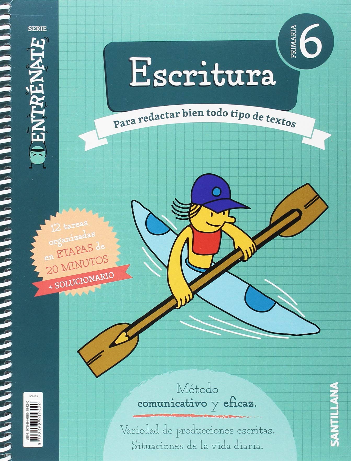 Libro: CUADERNO ESCRITURA SERIE ENTRENATE 6 PRIMARIA